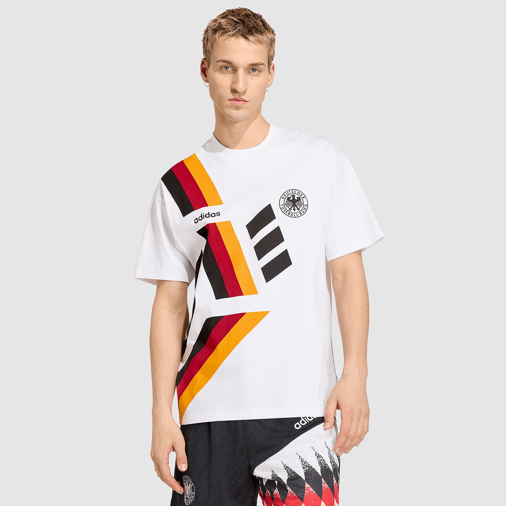 TMN 1994 ラストライブ東京ドー厶　Tシャツ L ホワイト adidas Originals Germany 1994 T-Shirt - White - Mens Replica