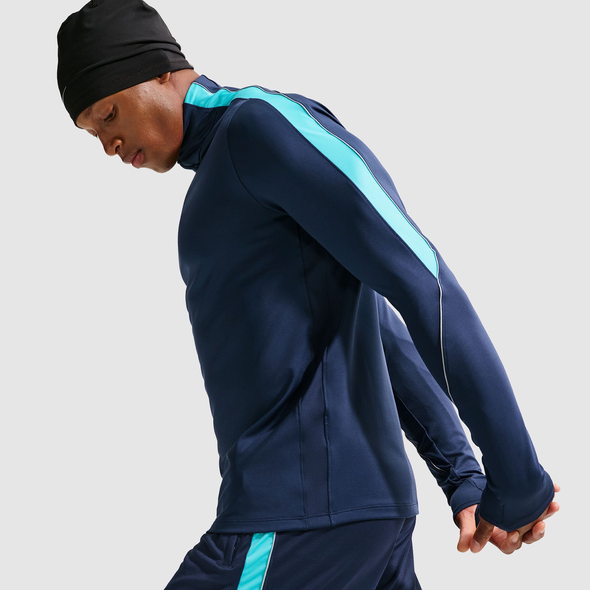 Nike x Vini JR Dri-FIT Strike Drill Top - Midnight Navy/Vivid Sky