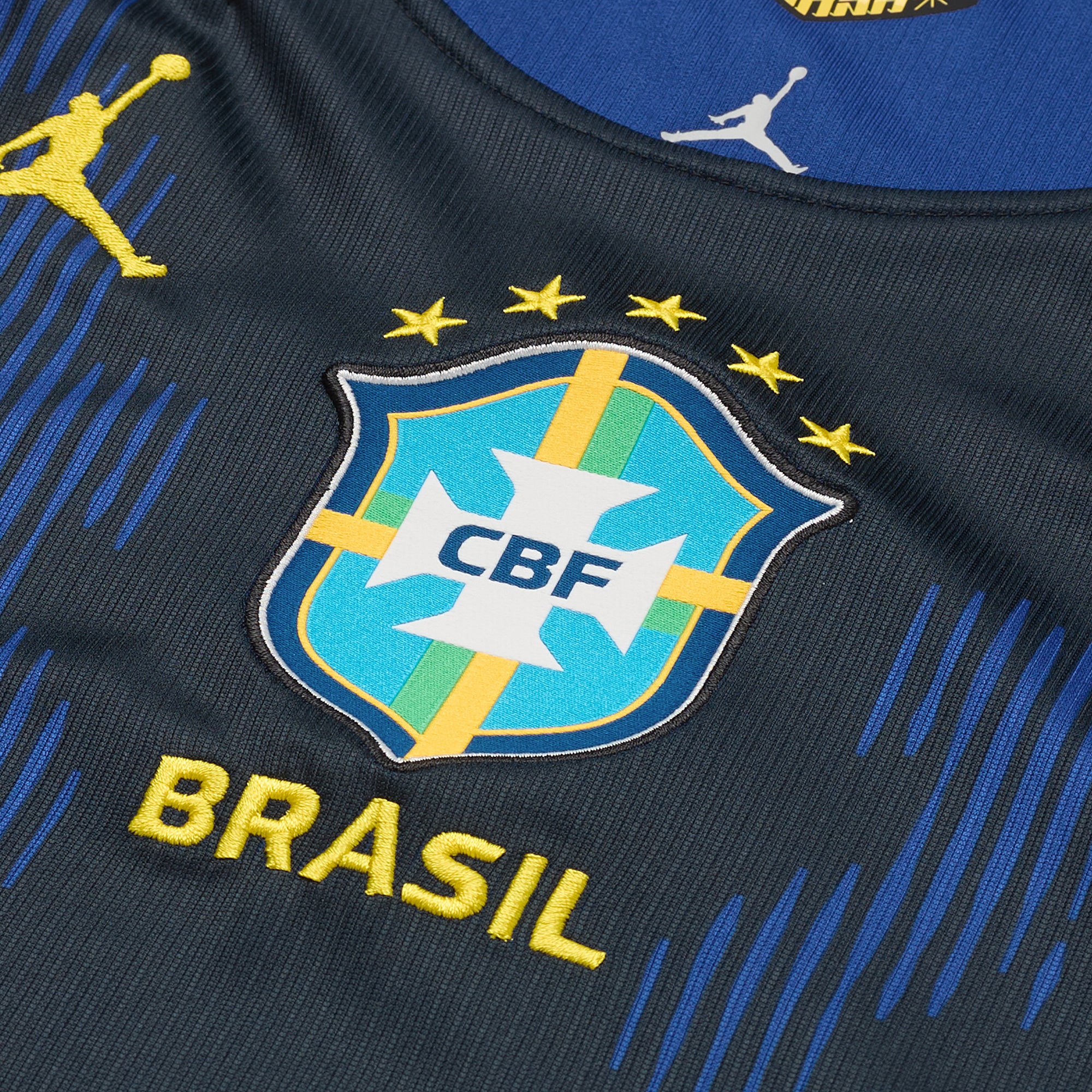 Jordan Brazil 2026 Dri-FIT Stadium Away Shirt - Old Royal/Black