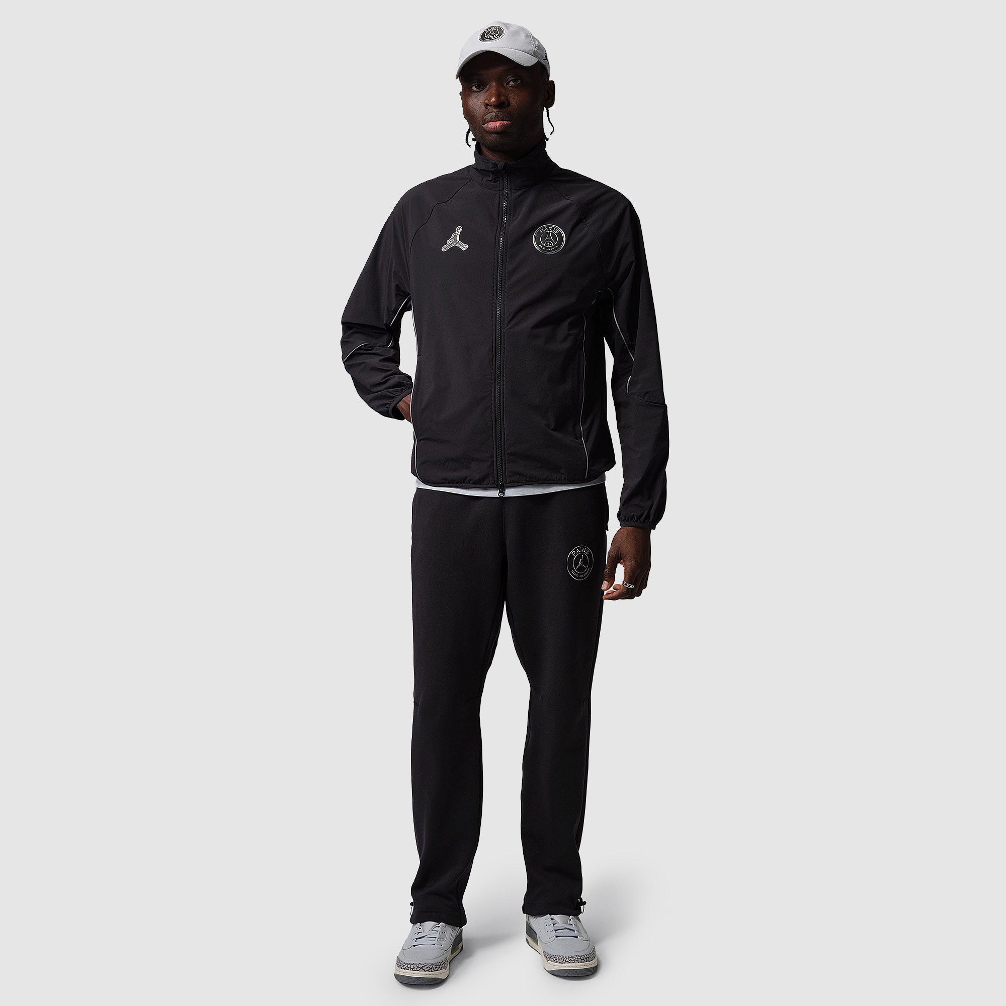 Jordan Paris Saint-Germain 25/26 Dri-FIT Anthem Jacket - Oil Grey