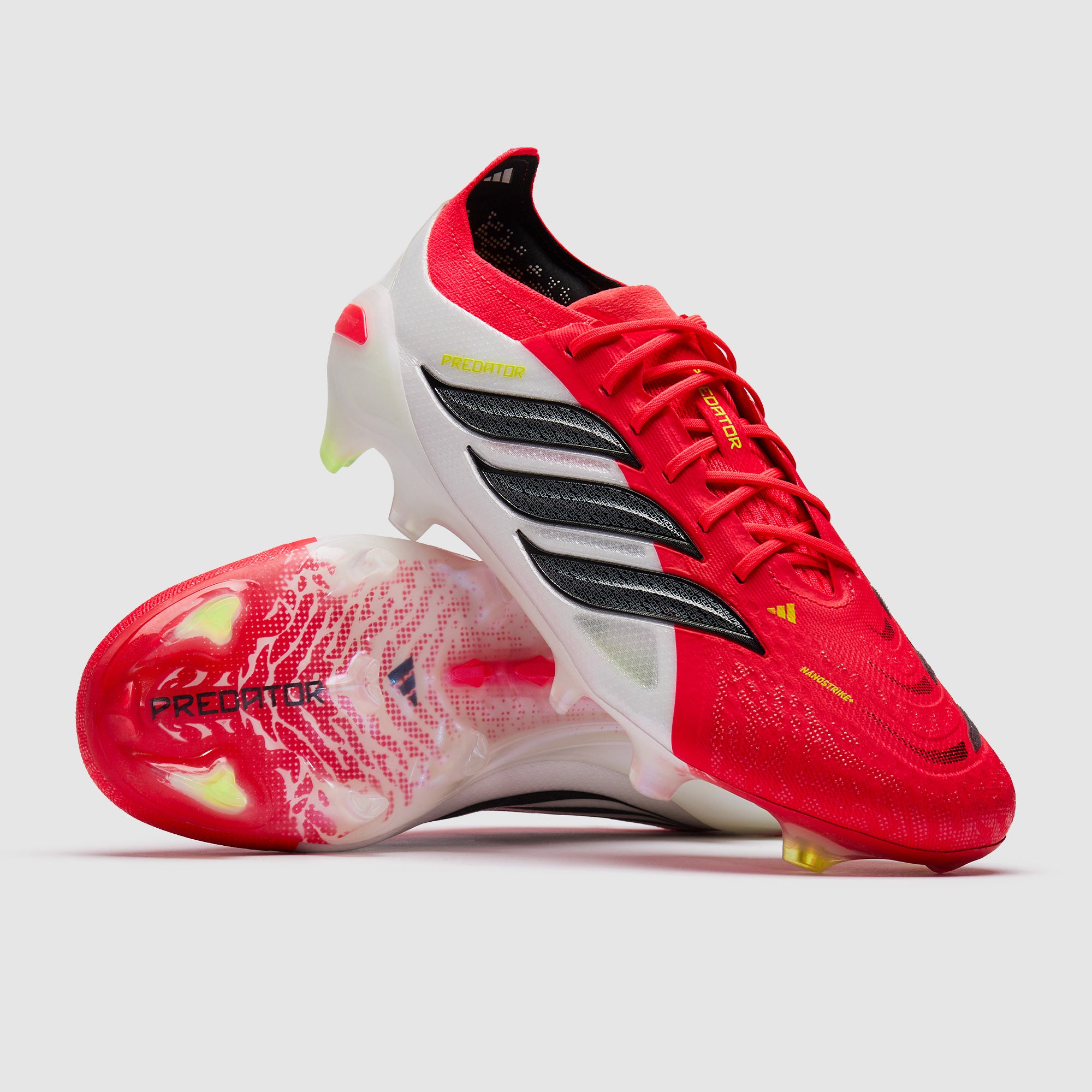 adidas Predator レッド & Mizuno ホワイト/ブラック adidas-Predator-Mundial-Black-