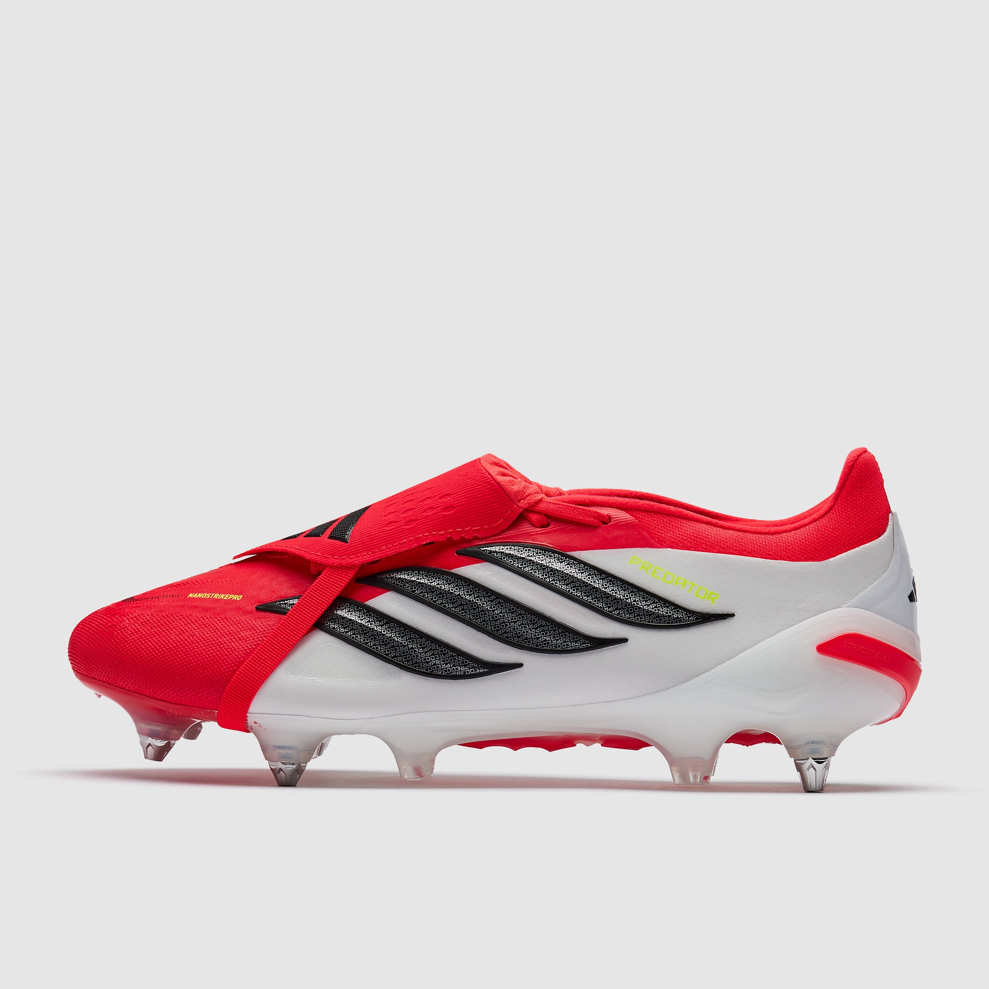 adidas Predator Pro Tongue Soft Ground - Lucid Red/Core Black/Ftwr