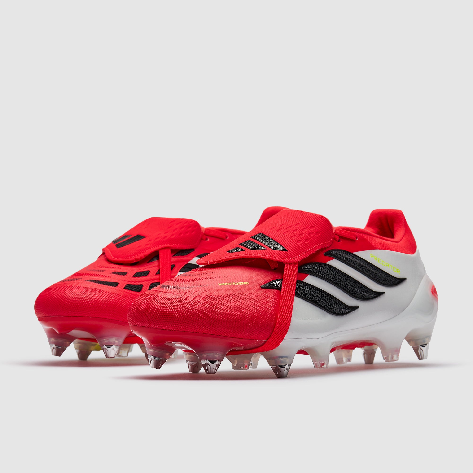 adidas Predator Pro Tongue Soft Ground - Lucid Red/Core Black/Ftwr
