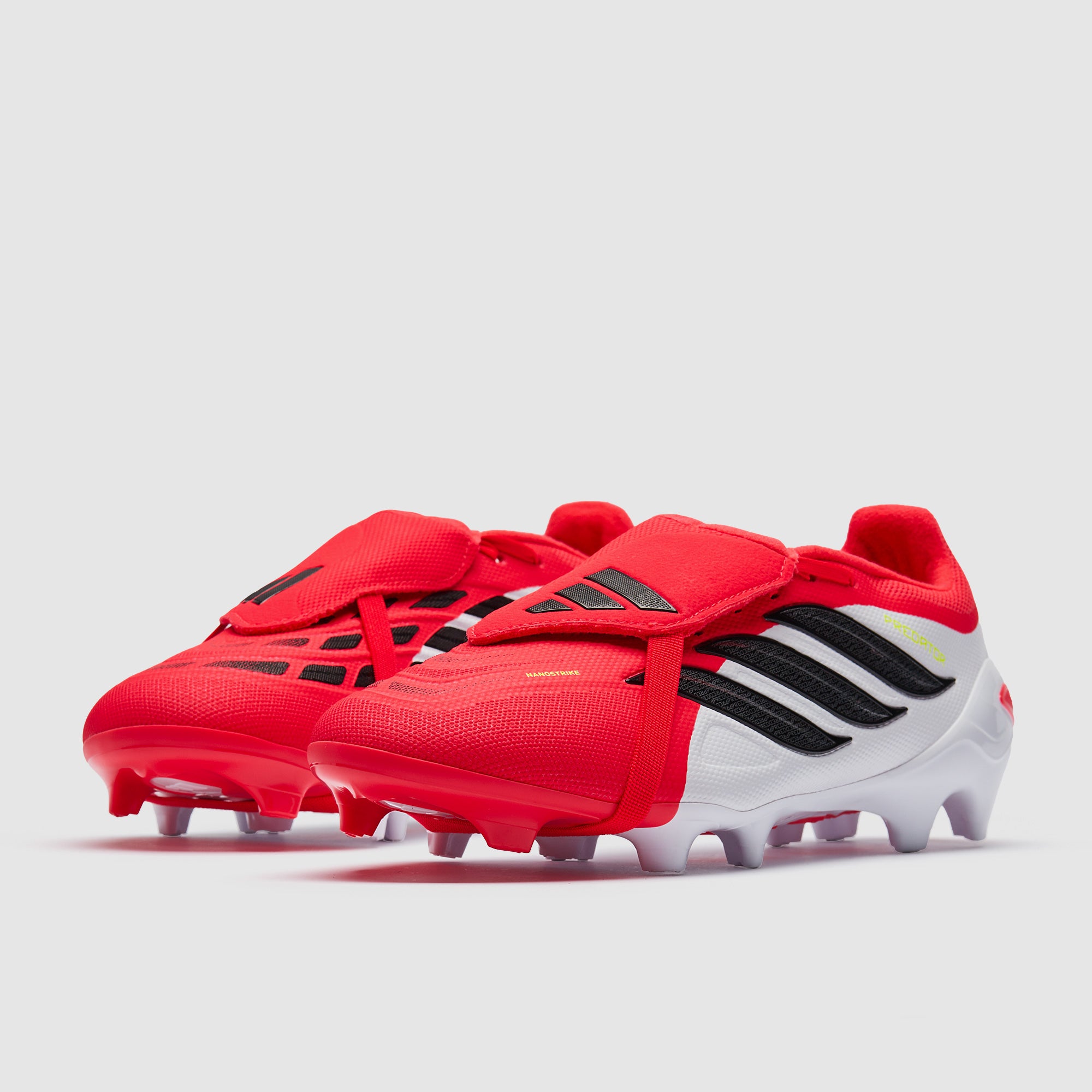 adidas Predator League Tongue Firm Ground - Lucid Red/Core Black