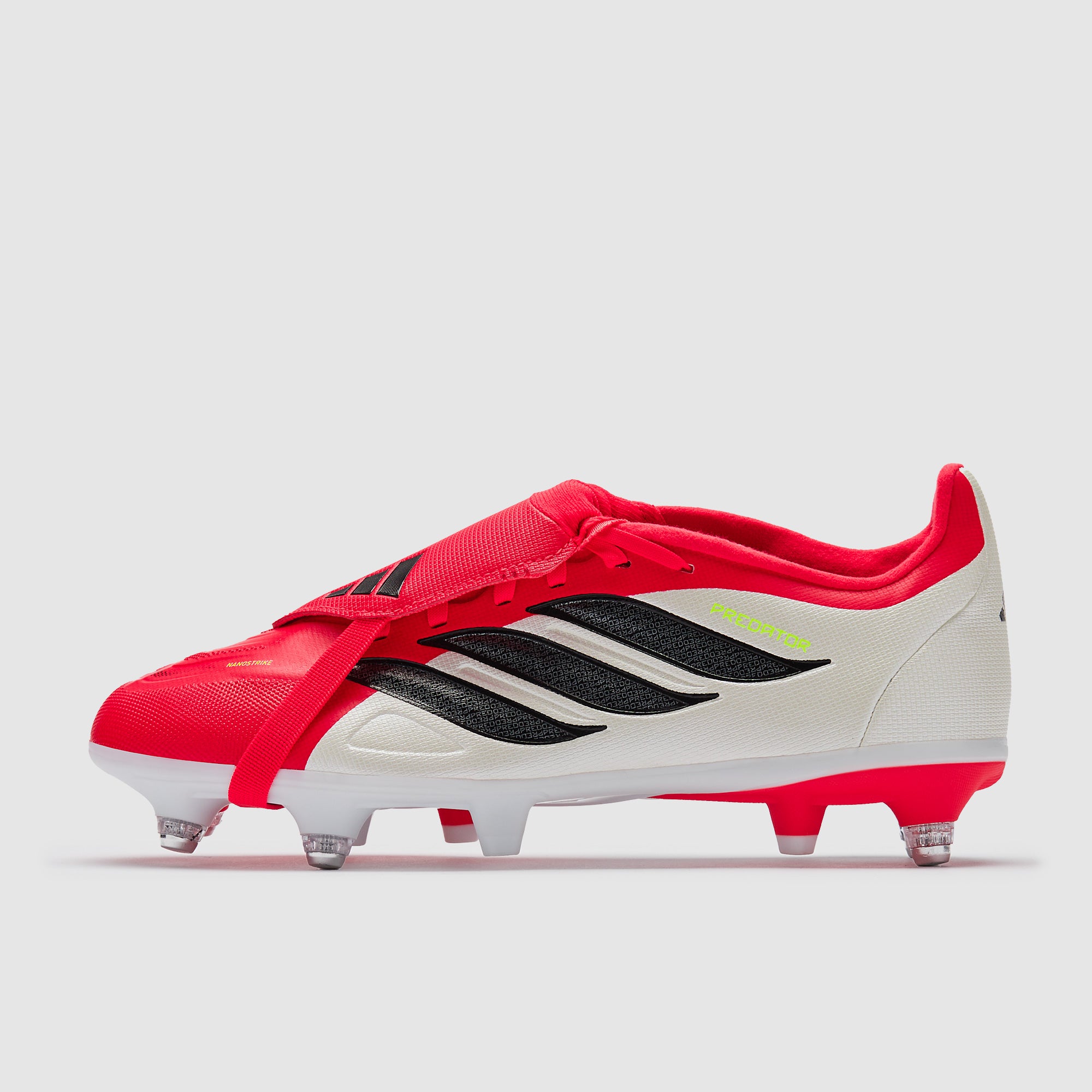 adidas Kids Predator League Tongue Soft Ground - Lucid Red/Core