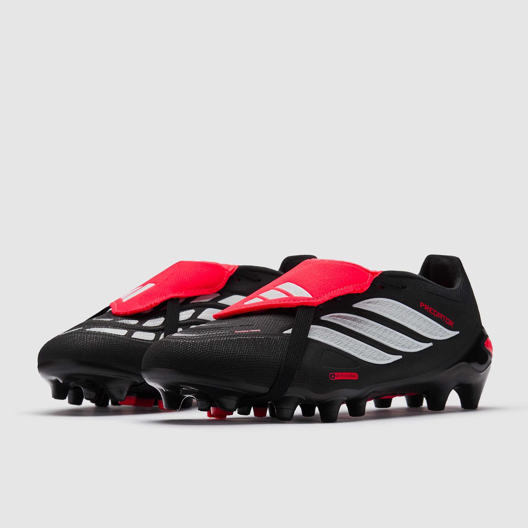  Predator ブラック/レッド サッカーシューズ adidas Predator League Tongue Artificial Grass - Core Black/Ftwr