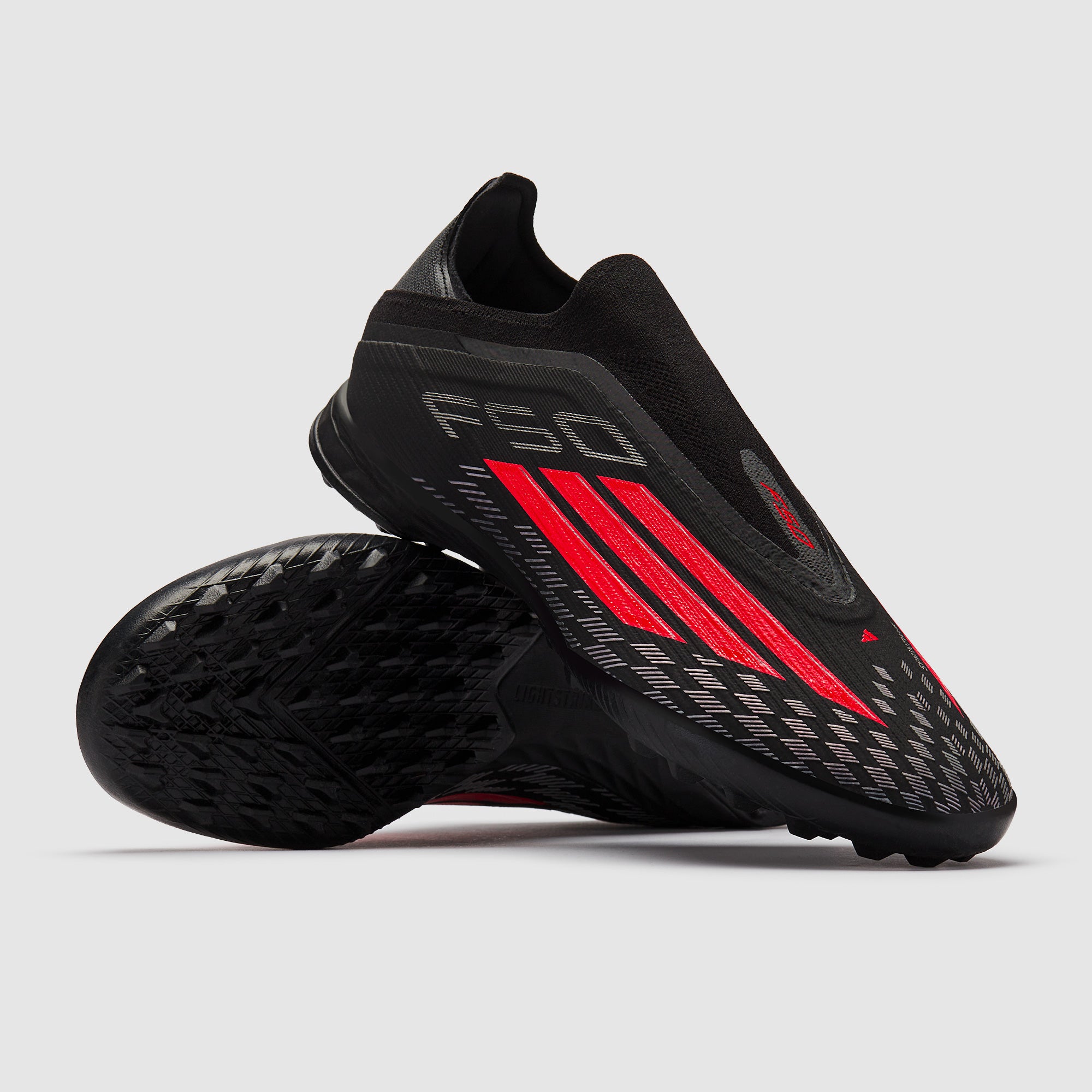 シューズ Adidas F50 TF Laceless 27.5 adidas F50 Pro Laceless Turf - Lucid Ray Blue/Team Solar Yellow