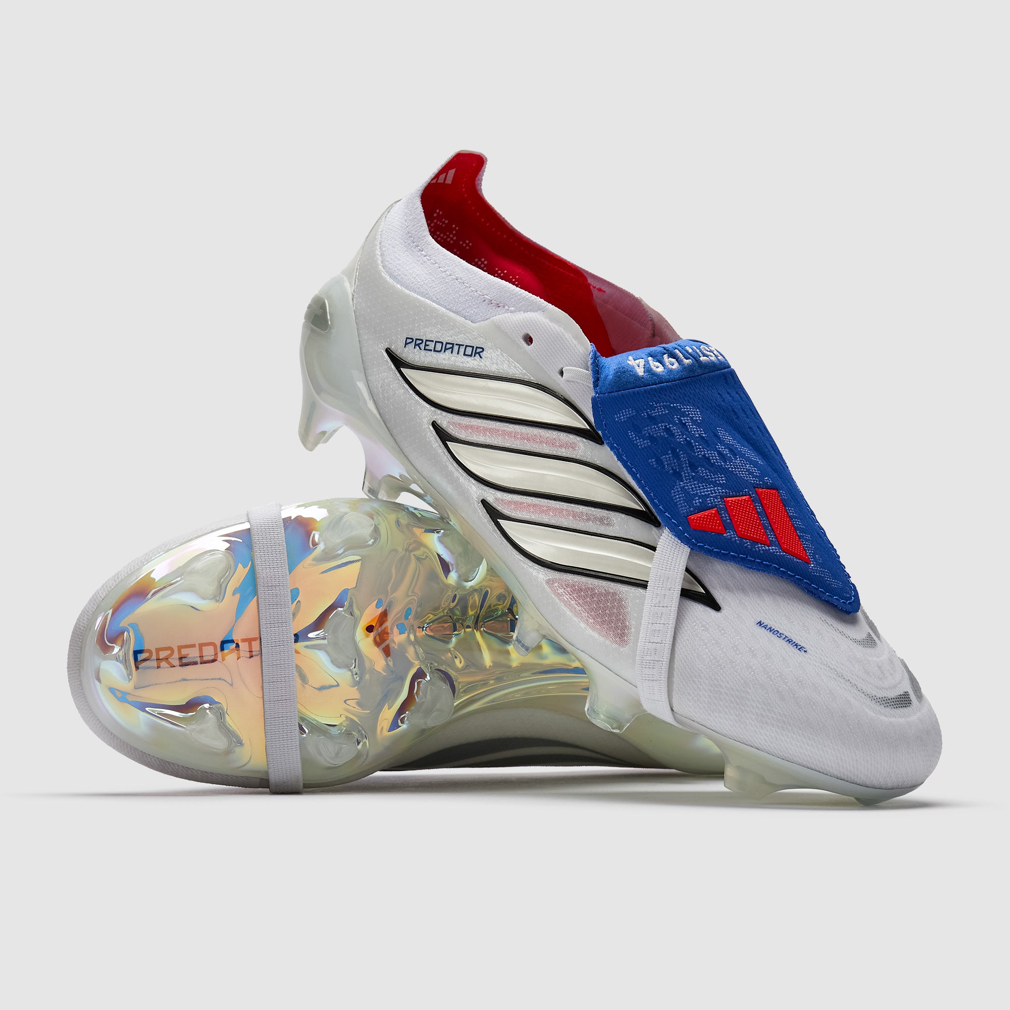 adidas Predator Elite Tongue Firm Ground - Ftwr White/Zero Met