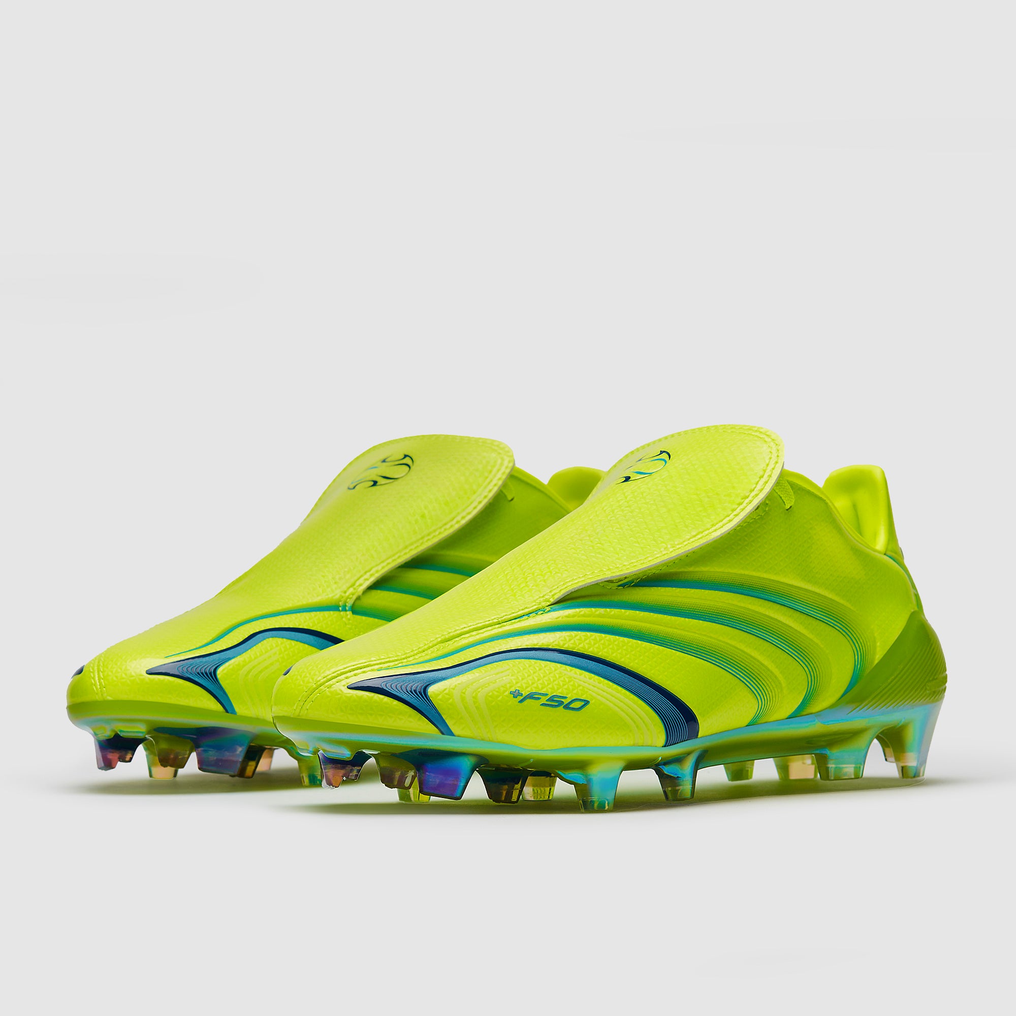 adidas F50 Elite x Tunit Firm Ground - Lucid Lemon/Team Royal Blue