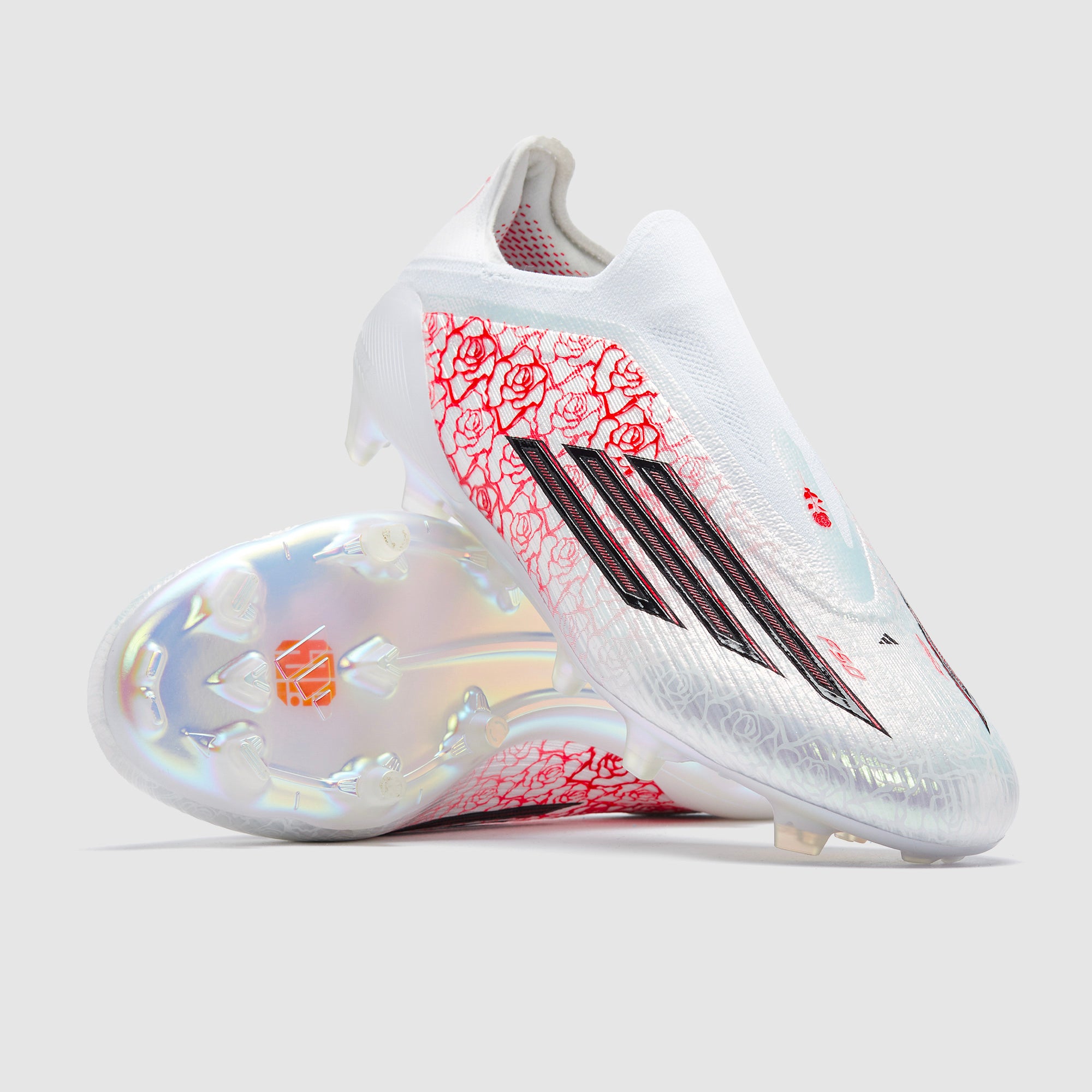 シューズ Adidas F50 Elite Lamina Yamal LacelessFG adidas F50 Elite Laceless x Lamie Yamal Firm Ground - Ftwr White