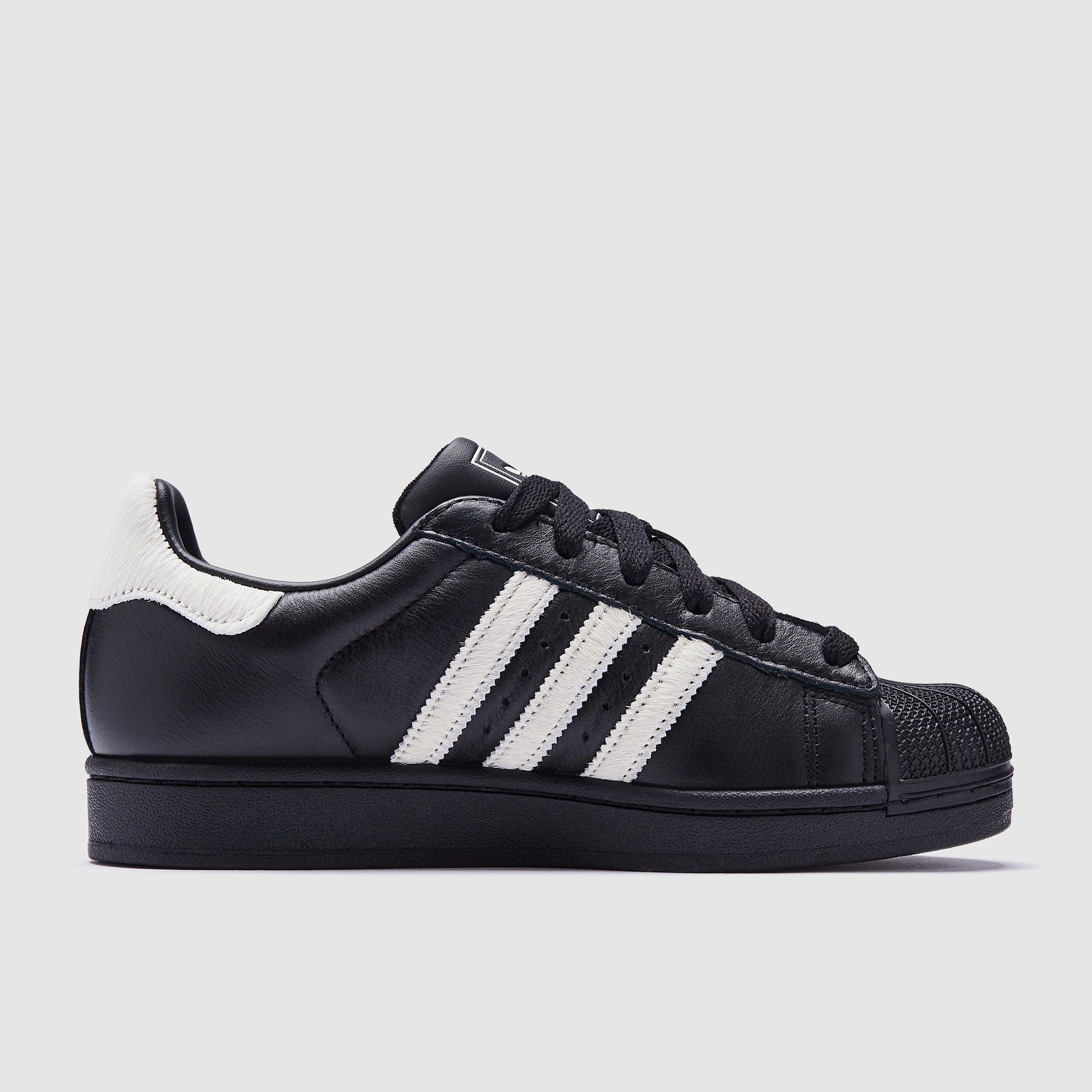 adidas Originals Womens Superstar II - Core Black/Off White/Gold Metallic -  Trainers