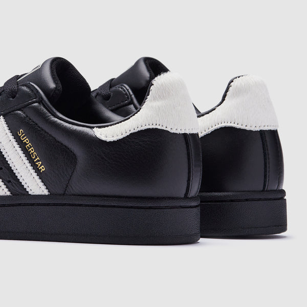 adidas Originals Womens Superstar II - Core Black/Off White/Gold Metallic -  Trainers