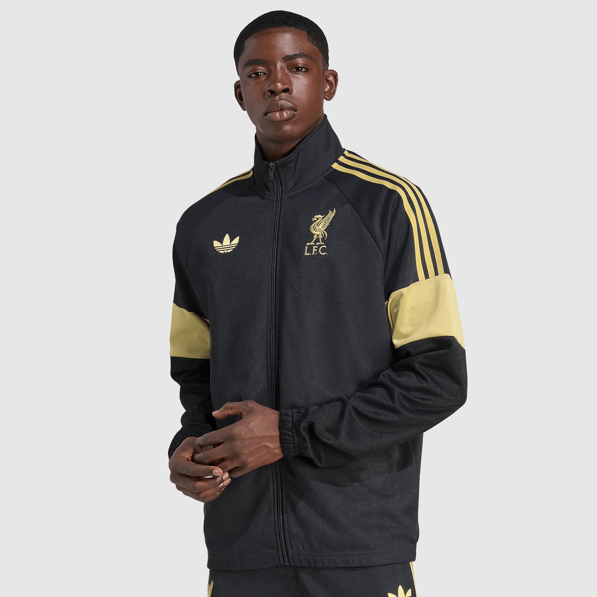 adidas Originals Liverpool 25/26 Lifestyler Track Top - Carbon