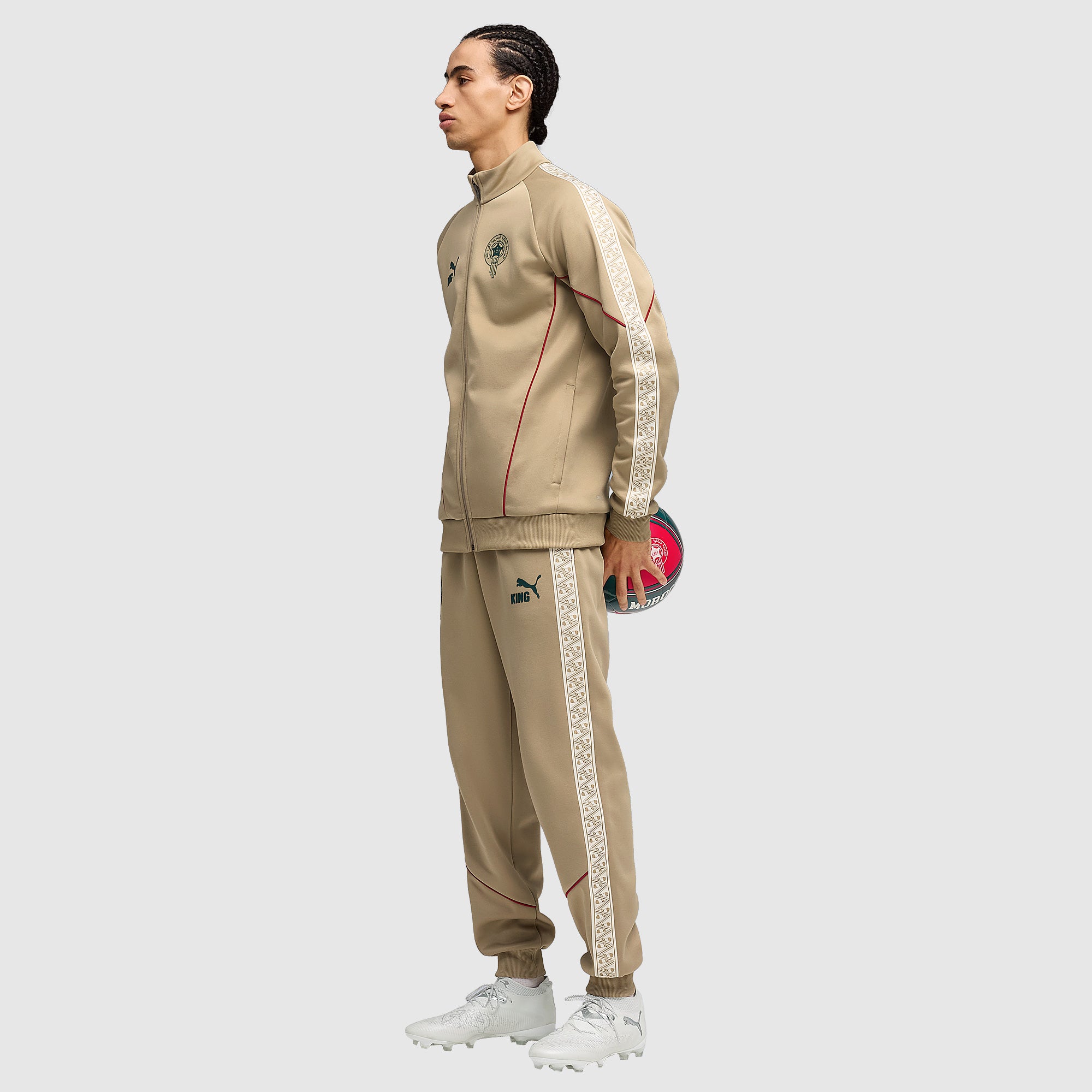 Puma Morroco 2026 King Anthem Jacket - Oak Branch/Dark Myrtle