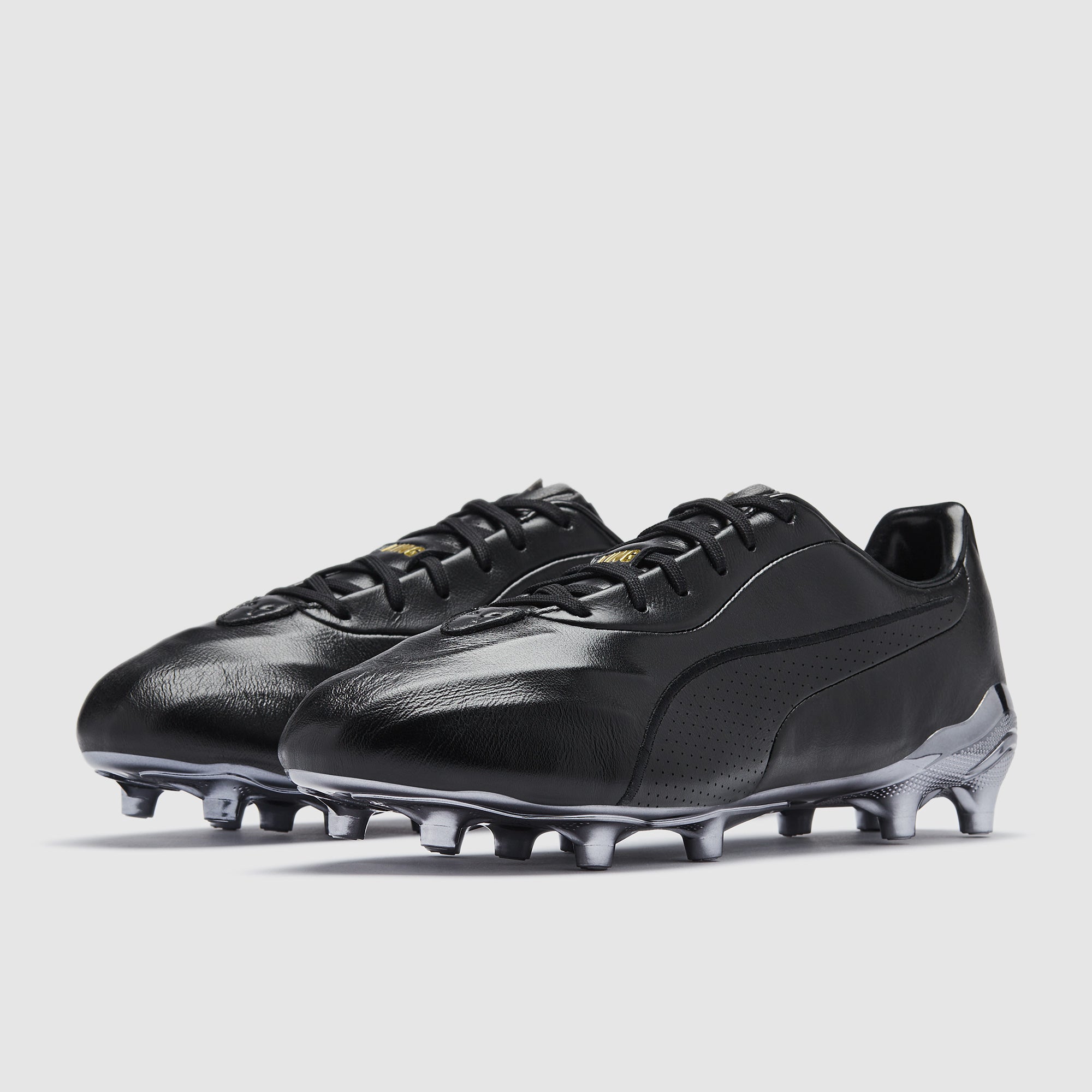 シューズ PUMA KING PLATINUM FG AG Puma King Platinum Firm Ground - Black/Black - Adult Boots