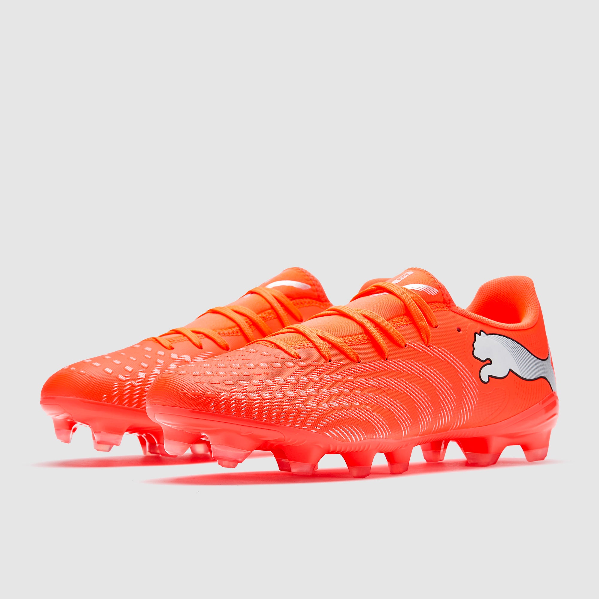Puma Future 9 Play Firm Ground - Puma Red/Puma White/Glowing Red