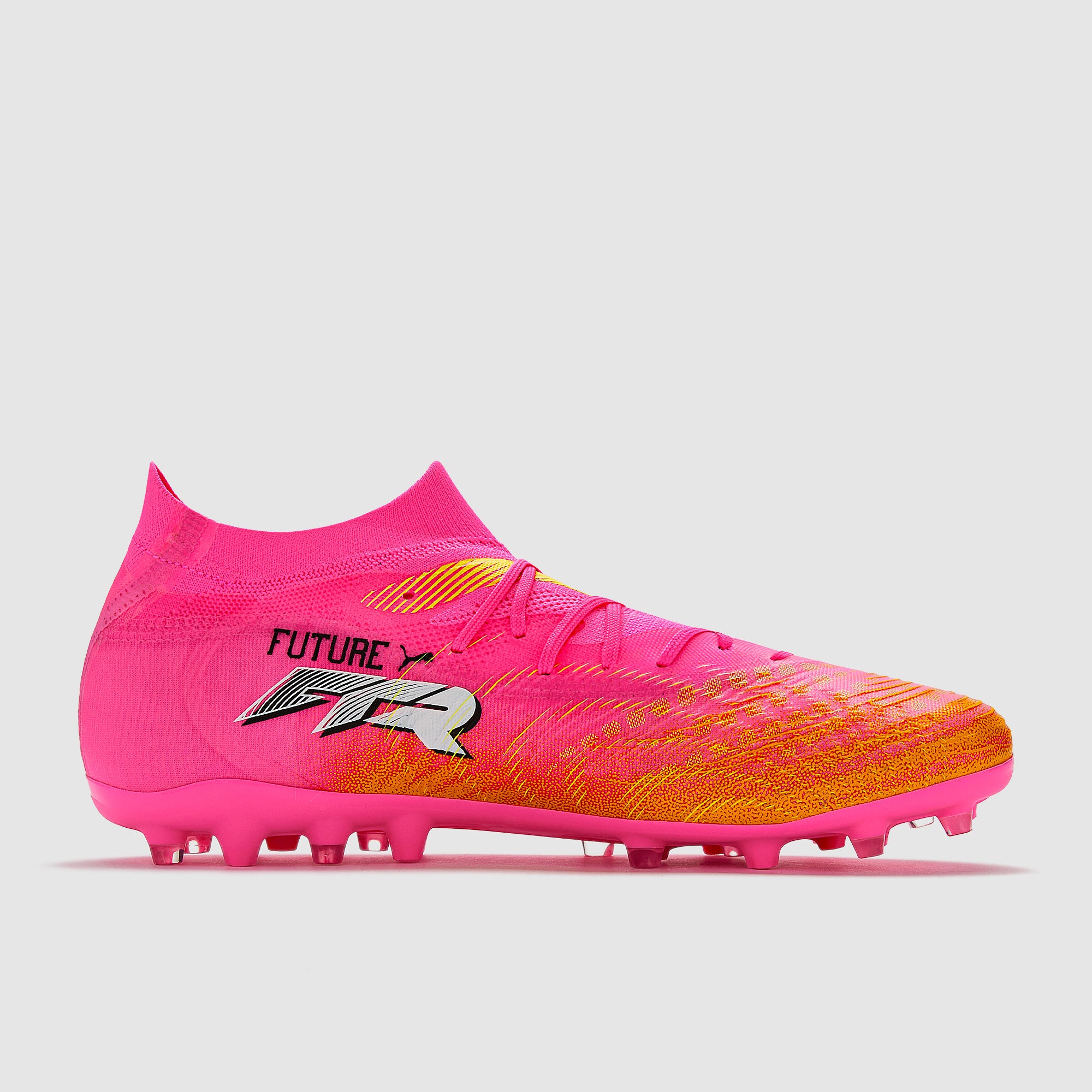 Puma Future 9 Match Firm Ground - Poison Pink/Sun Stream/Bright
