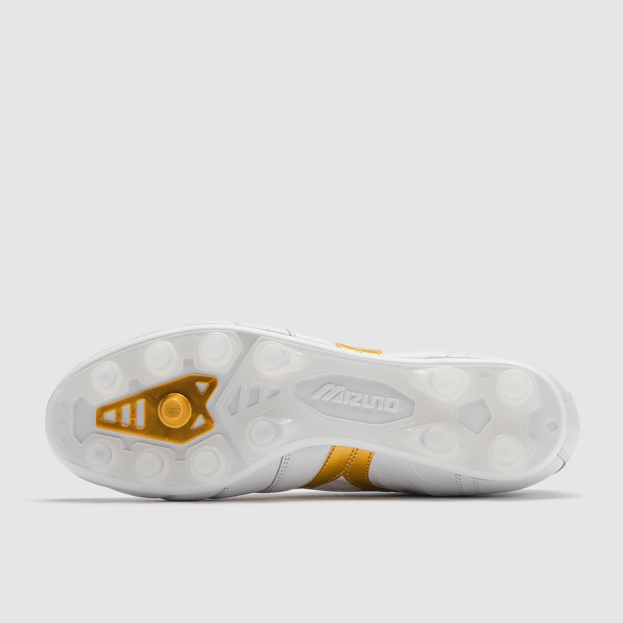 Mizuno Morelia II Made In Japan Firm Ground - White/Football Gold