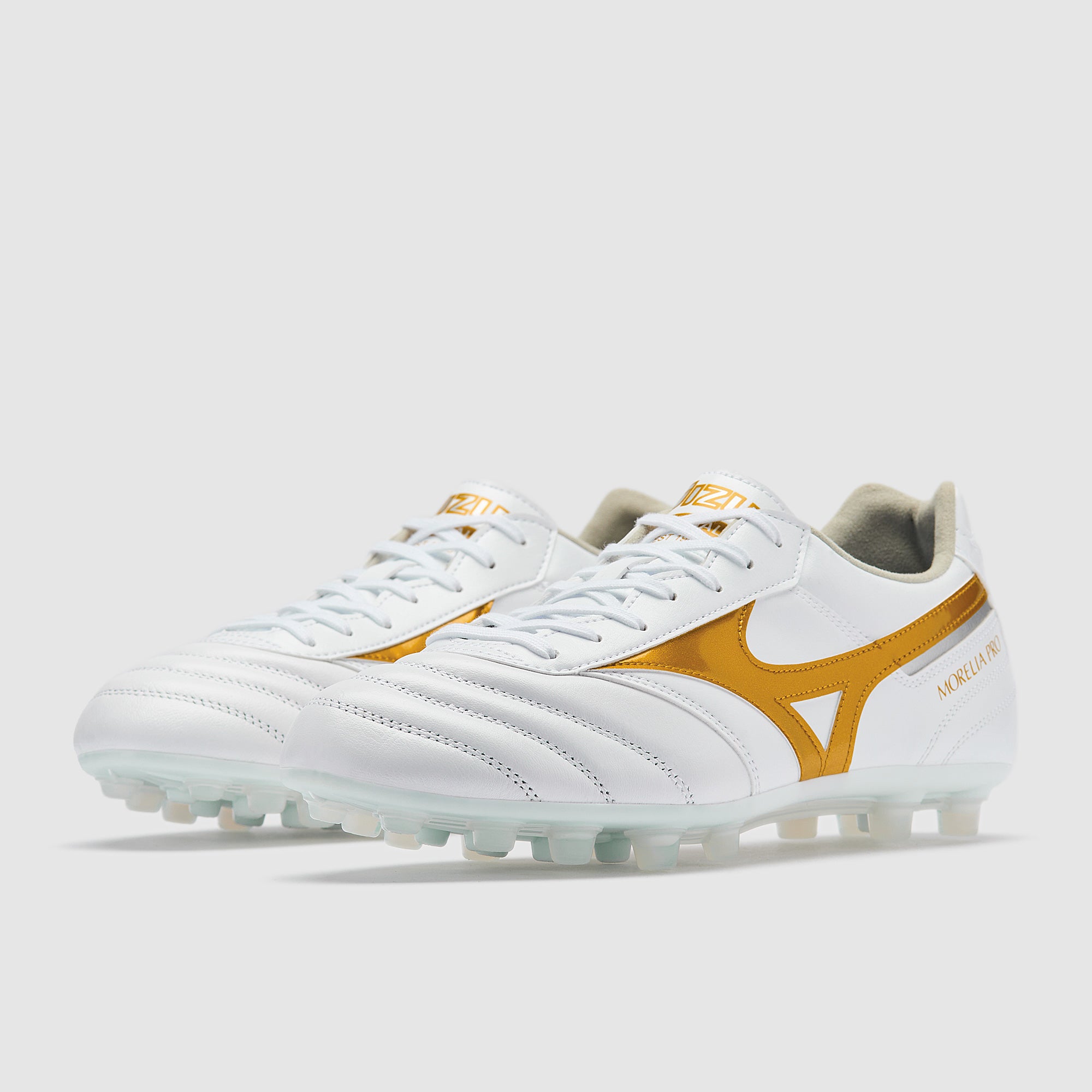Mizuno Morelia II Pro Artificial Grass - White/Football Gold