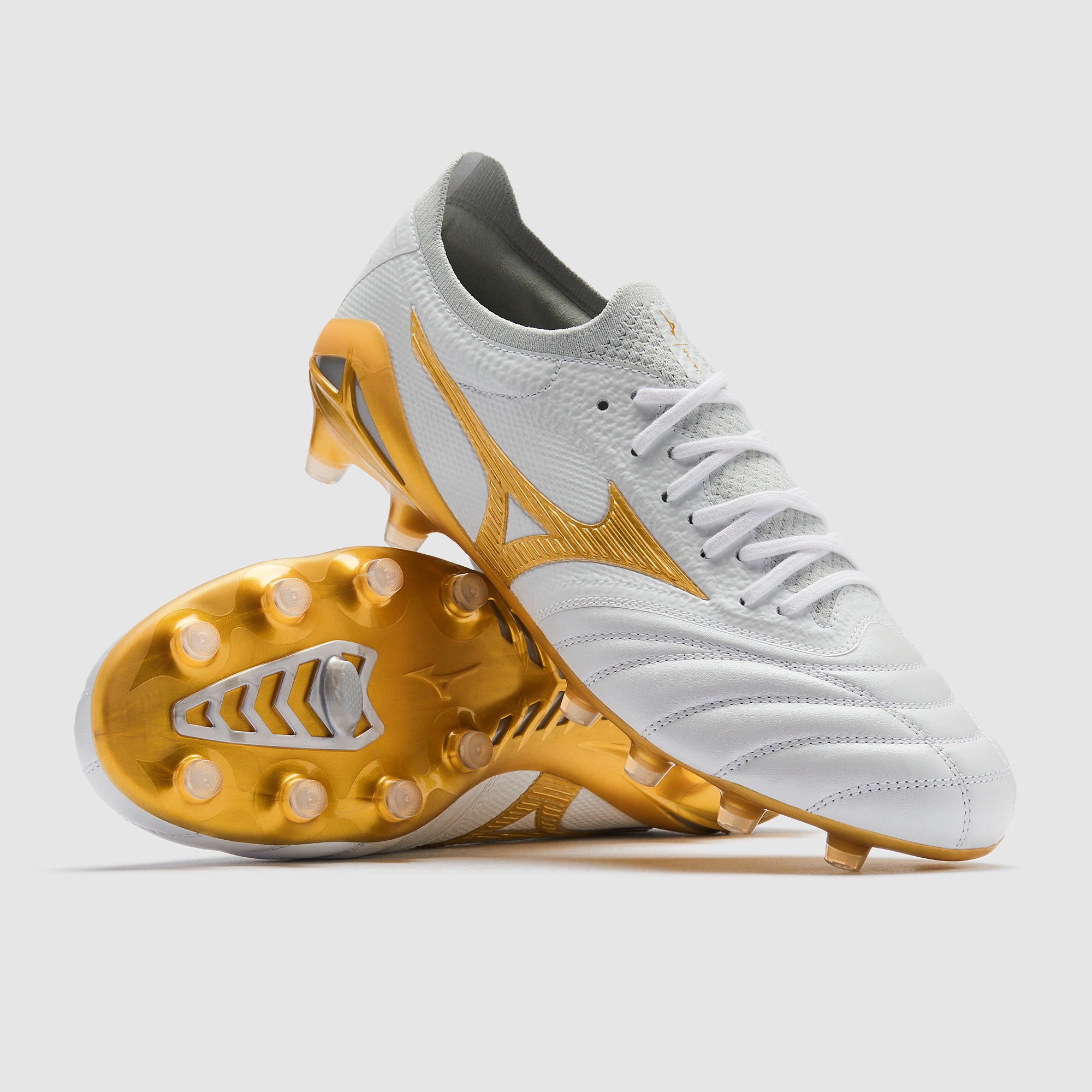 Mizuno Morelia Neo IV Beta Made In Japan Firm Ground - White/MP