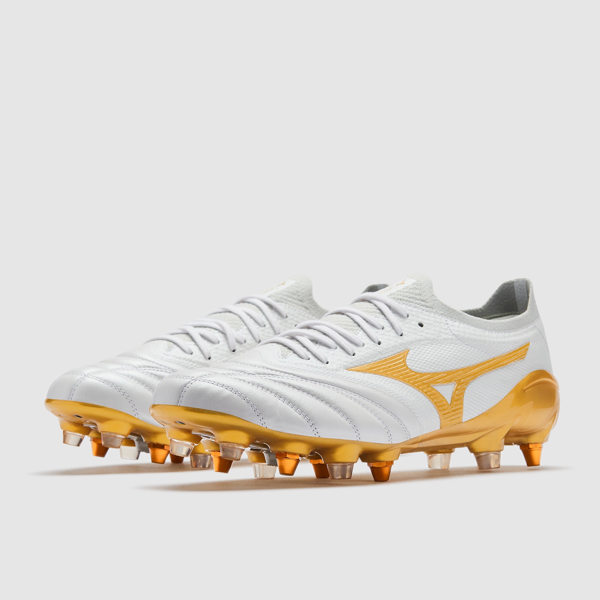 Mizuno Morelia Neo IV Beta Made In Japan Mix Soft Ground - White