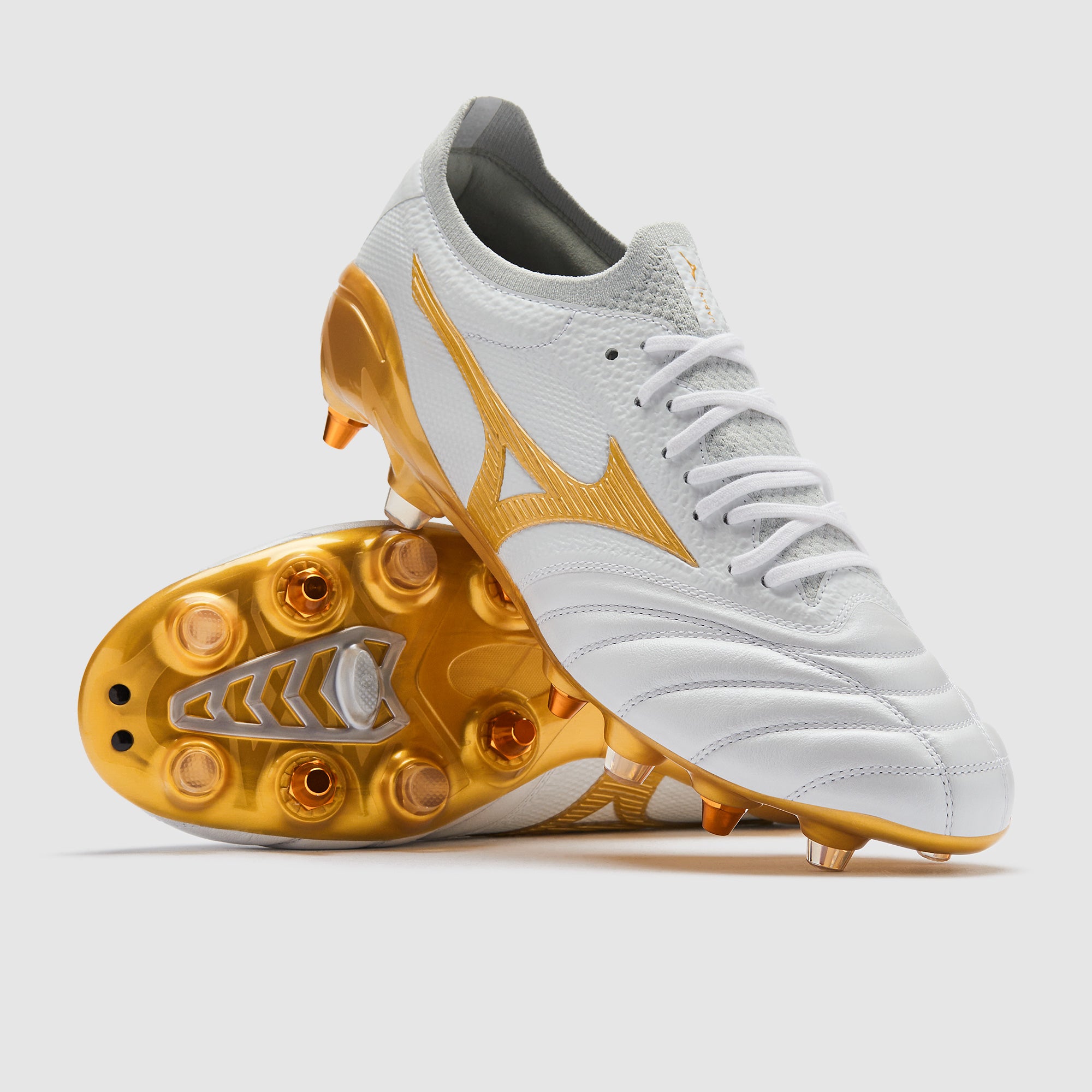 Mizuno Morelia Neo IV Beta Made In Japan Mix Soft Ground - White