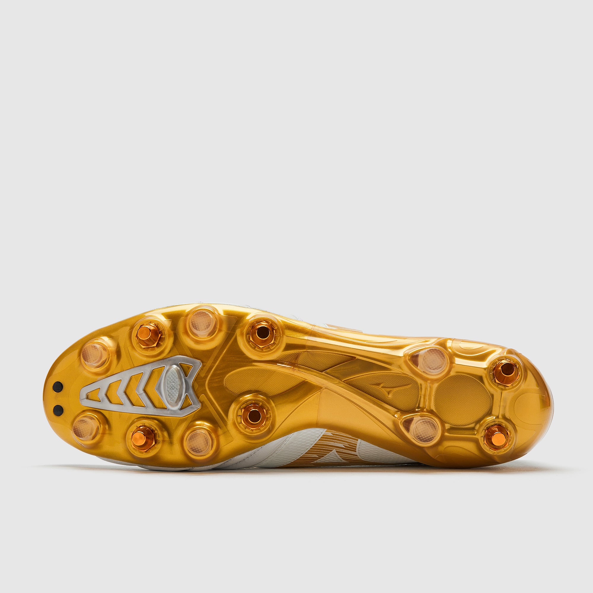 Mizuno Morelia Neo IV Beta Elite Mix Soft Ground - White/MP Gold