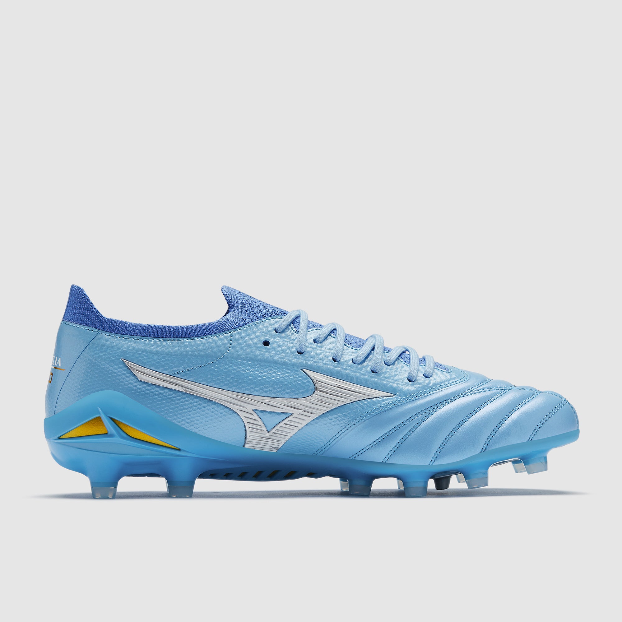 Mizuno Morelia Neo IV Beta Made In Japan Firm Ground - Celeste
