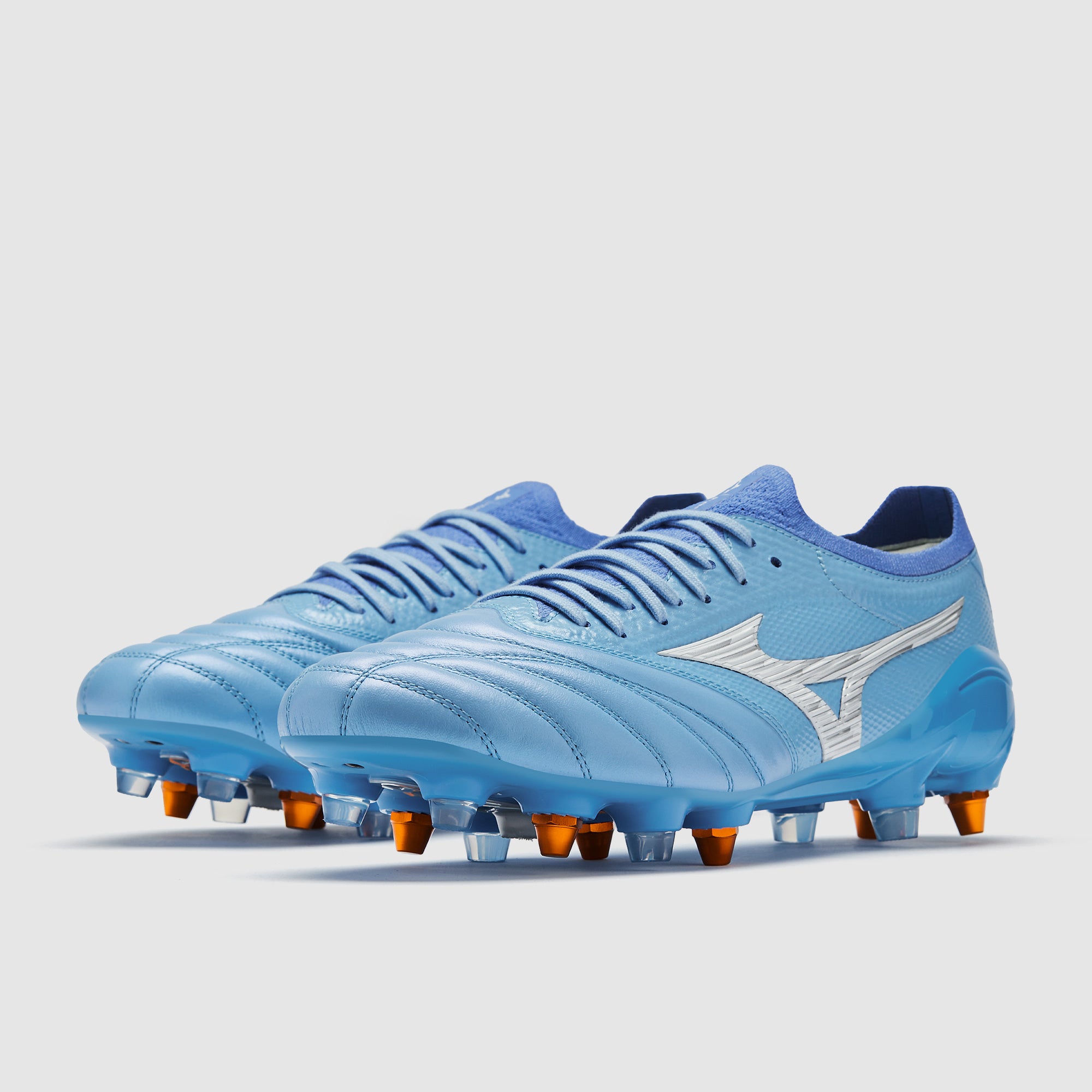 Mizuno Morelia Neo IV Beta Made In Japan Mix Soft Ground - Celeste