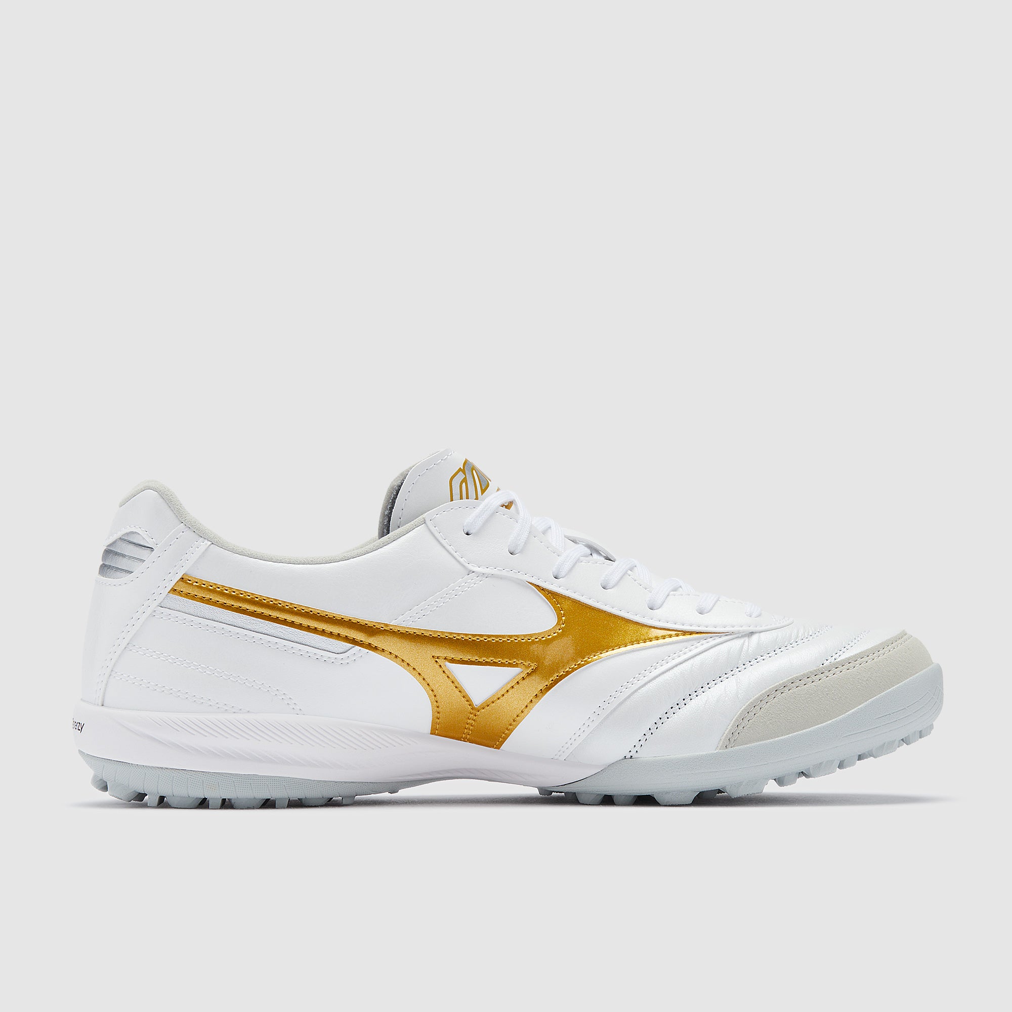 Mizuno Morelia Sala Elite TF - White/Football Gold/Galaxy Silver