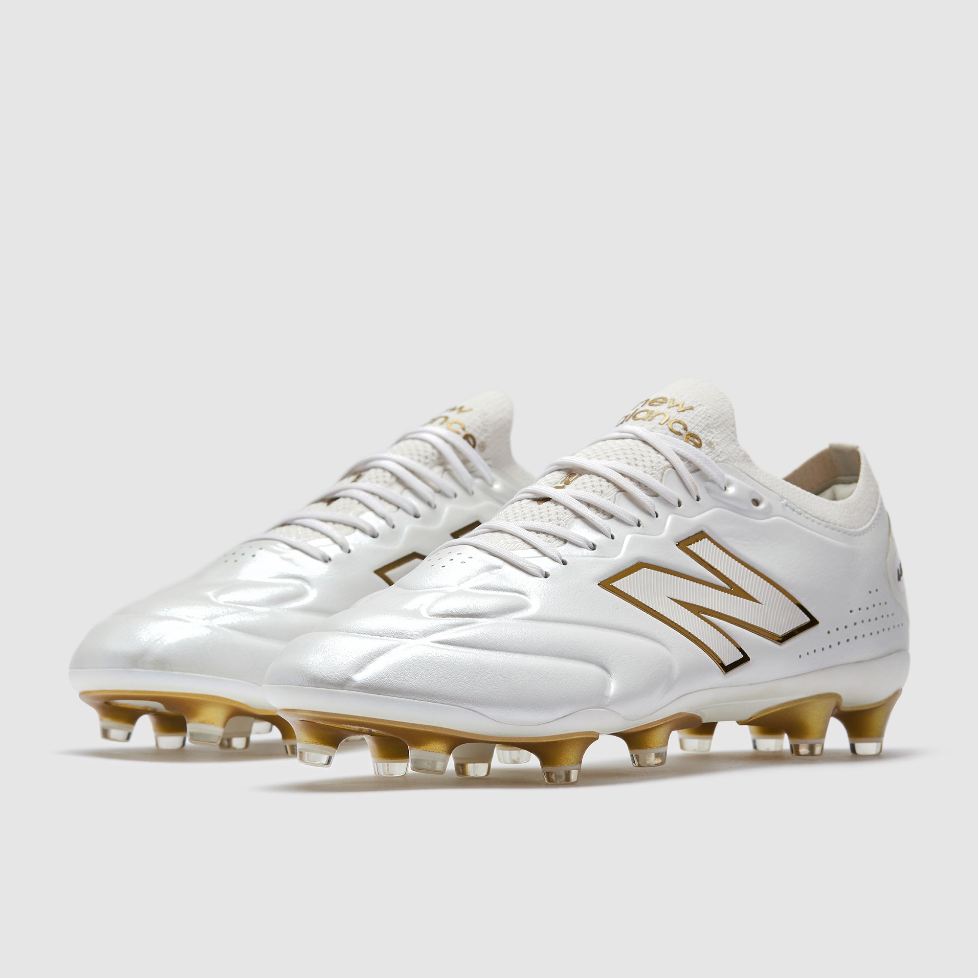 New Balance 442 V3 Elite FG First Edition - White/Gold Metallic