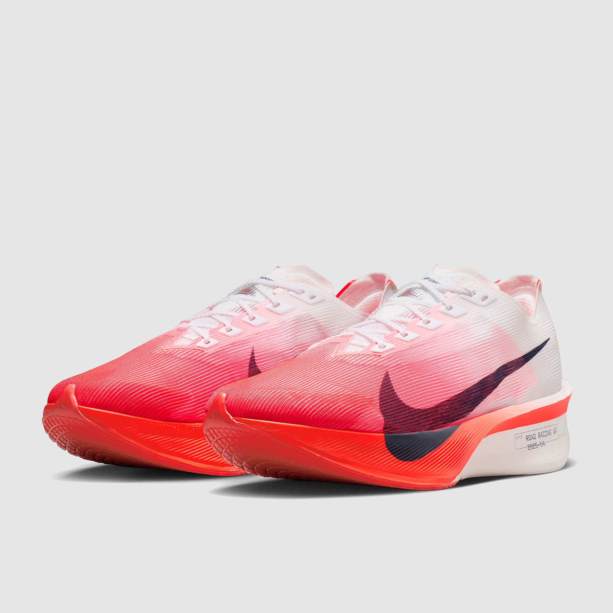 Nike ZoomX Vaporfly Next% 4 - White/Midnight Navy/Brt Crimson