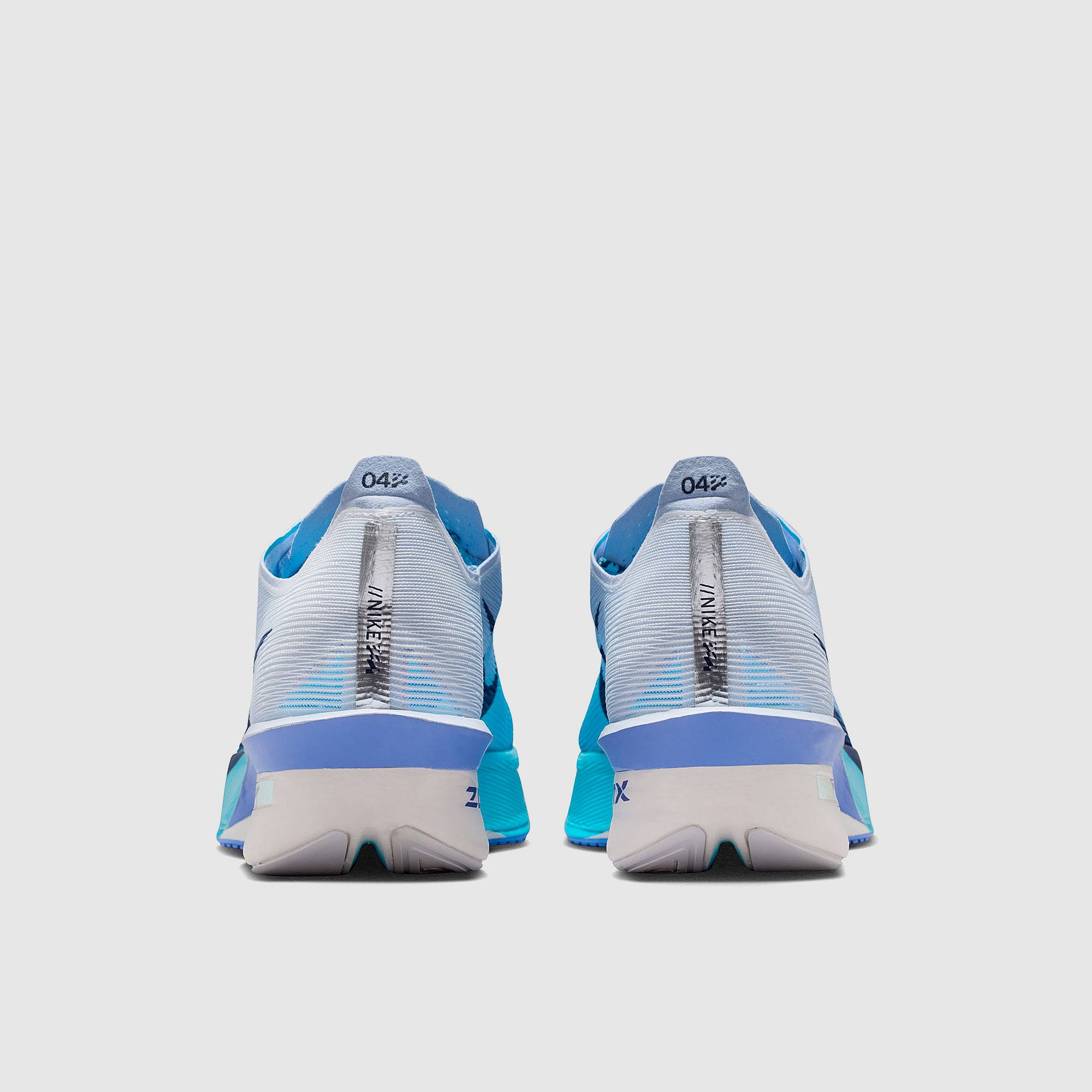 Nike Womens ZoomX Vaporfly Next% 4 - White/Midnight Navy/Hydrogen
