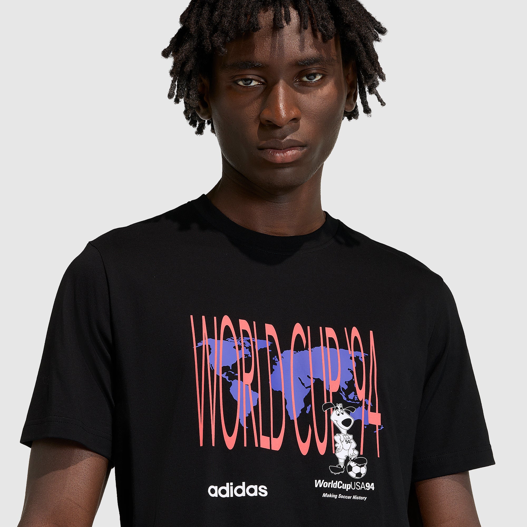 adidas Originals Archive World Cup 94 Graphic T-Shirt - Black
