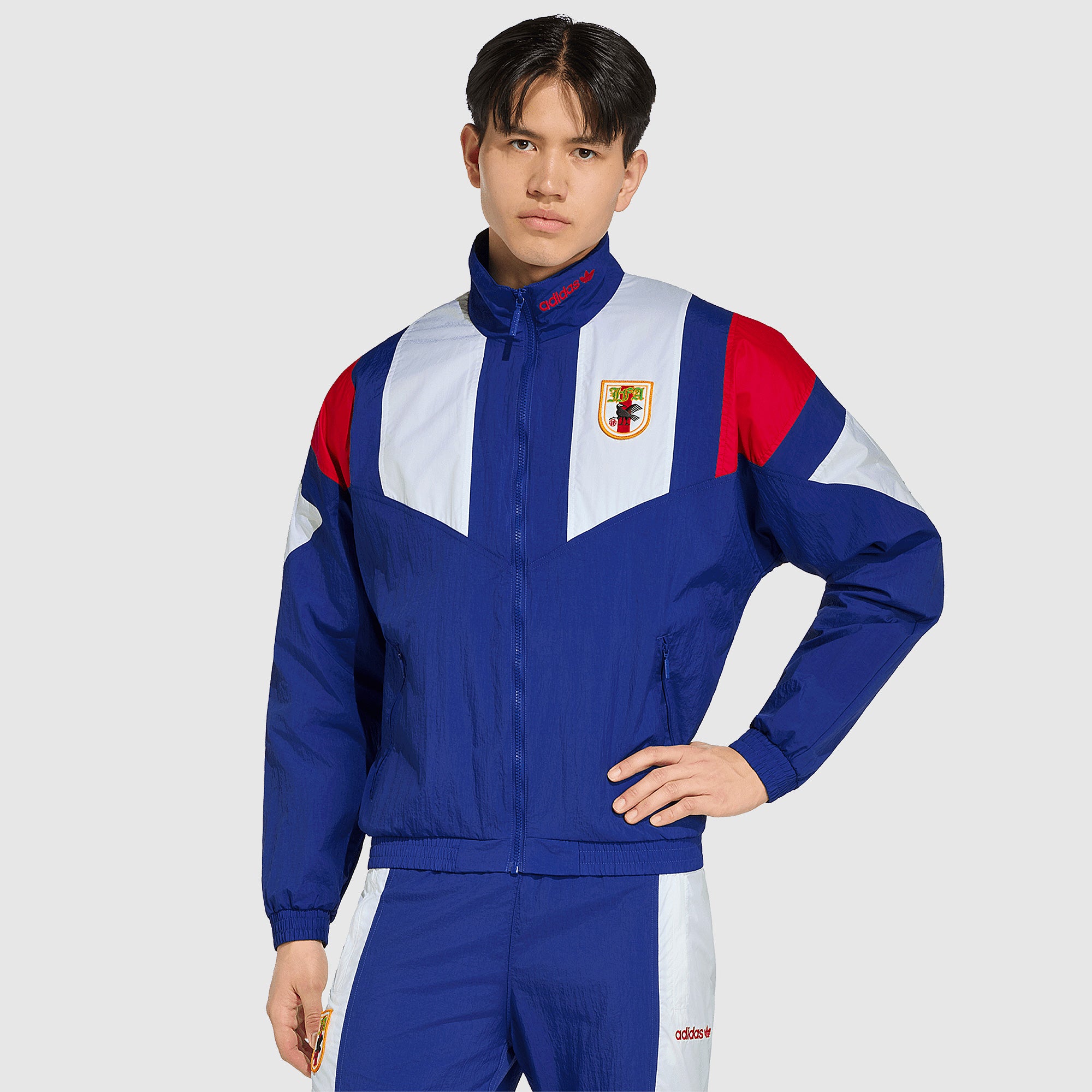 adidas Japan 2026 EQT Track Top - Active Blue - Mens Replica
