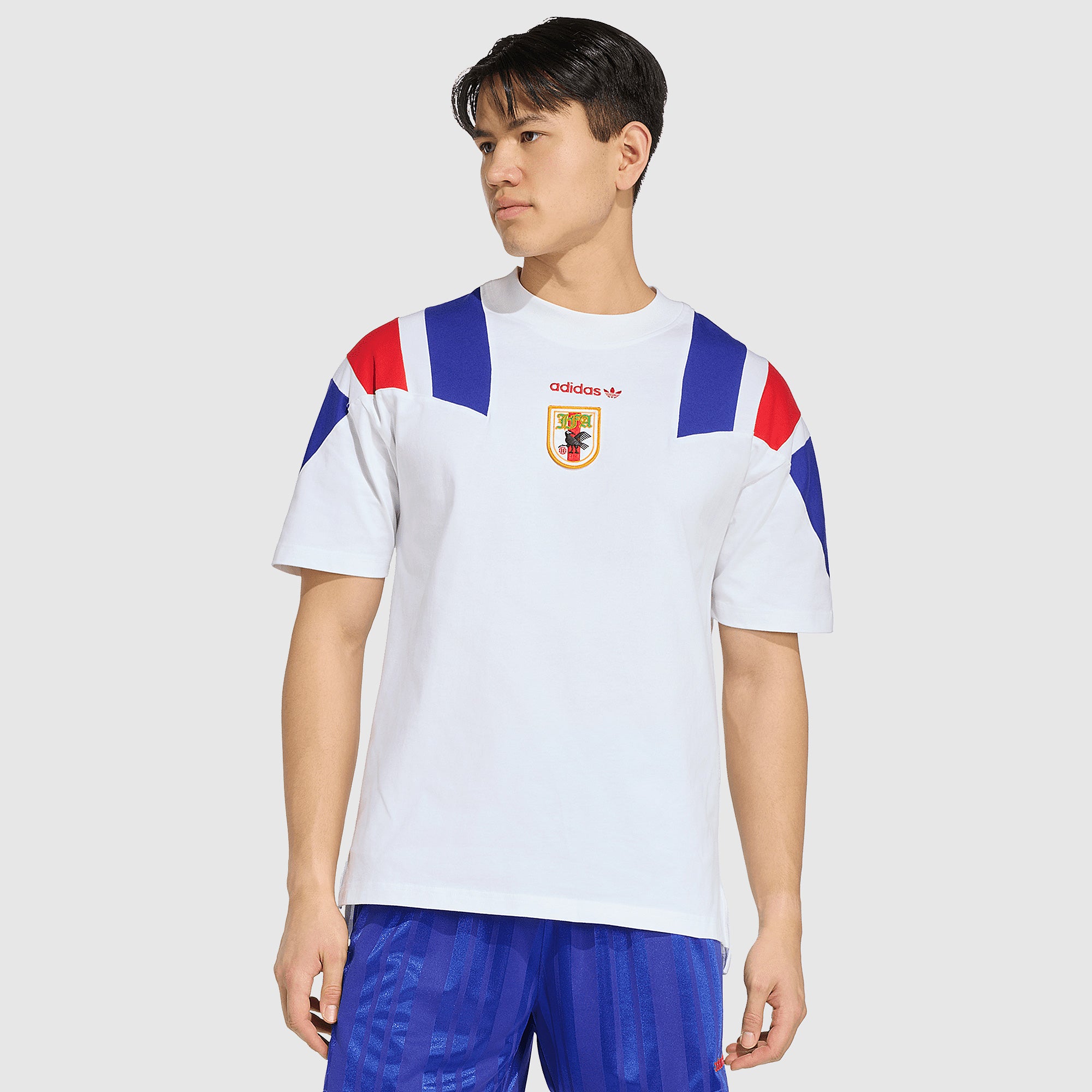 2026サッカー日本代表 エキップメント Tシャツ 6XL EQT adidas Japan 2026 EQT T-Shirt - White - Mens Replica
