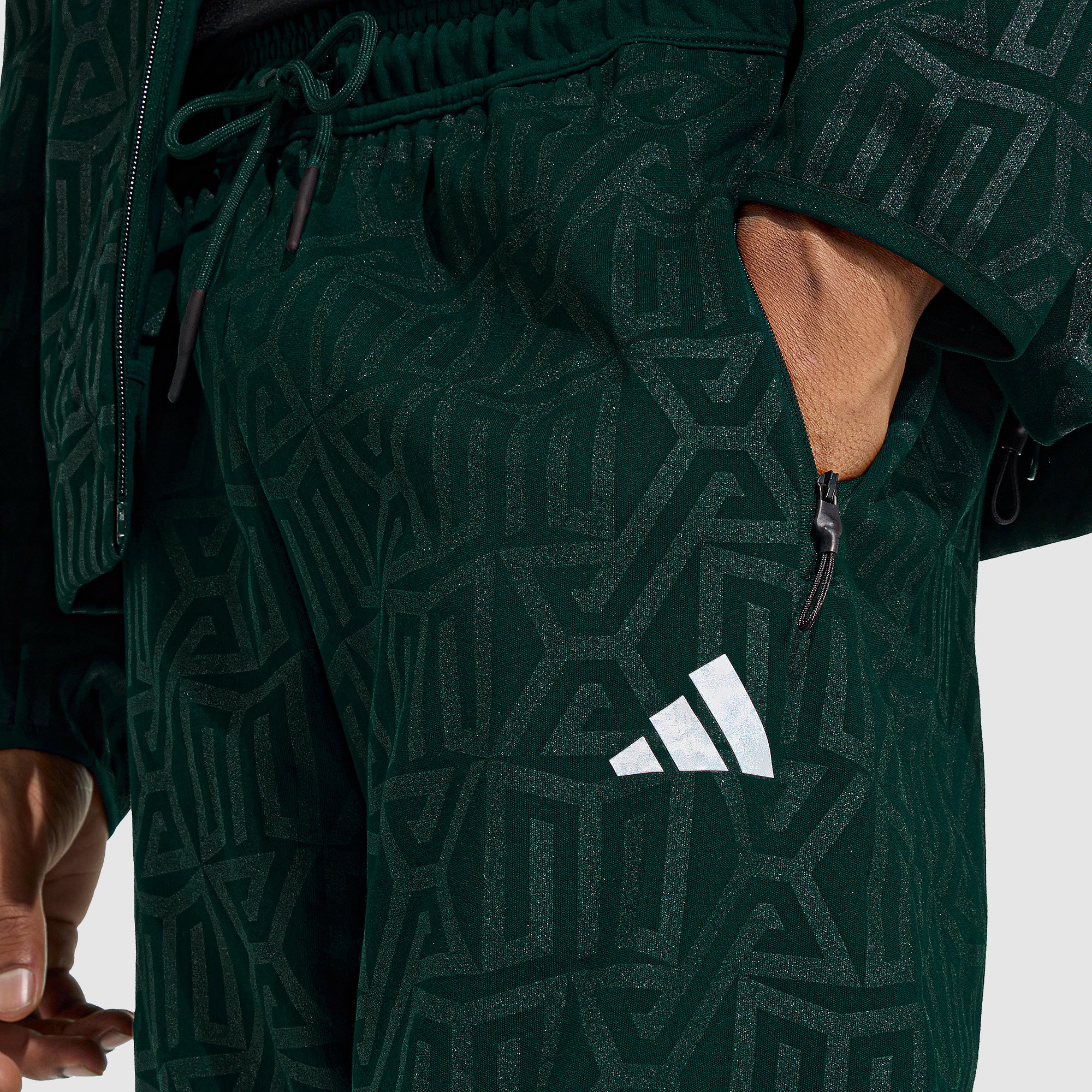 adidas Argentina 2026 ZNE Pants - Aurora Ivy - Mens Replica