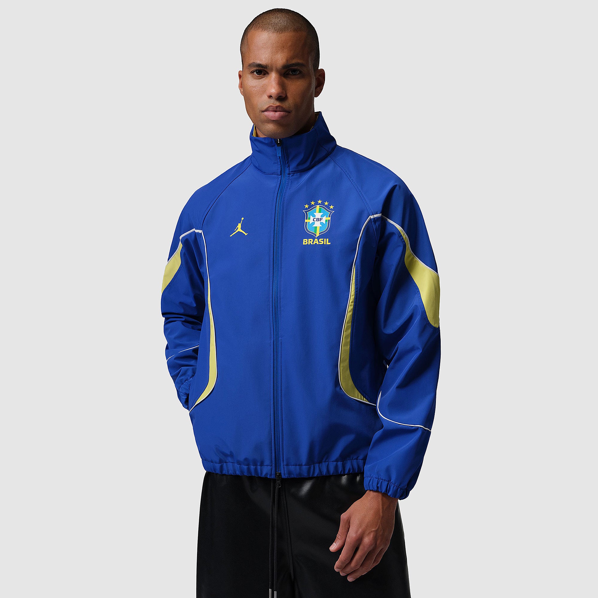 Jordan x Brazil 2026 Anthem Jacket - Old Royal/Yellow Pulse/White