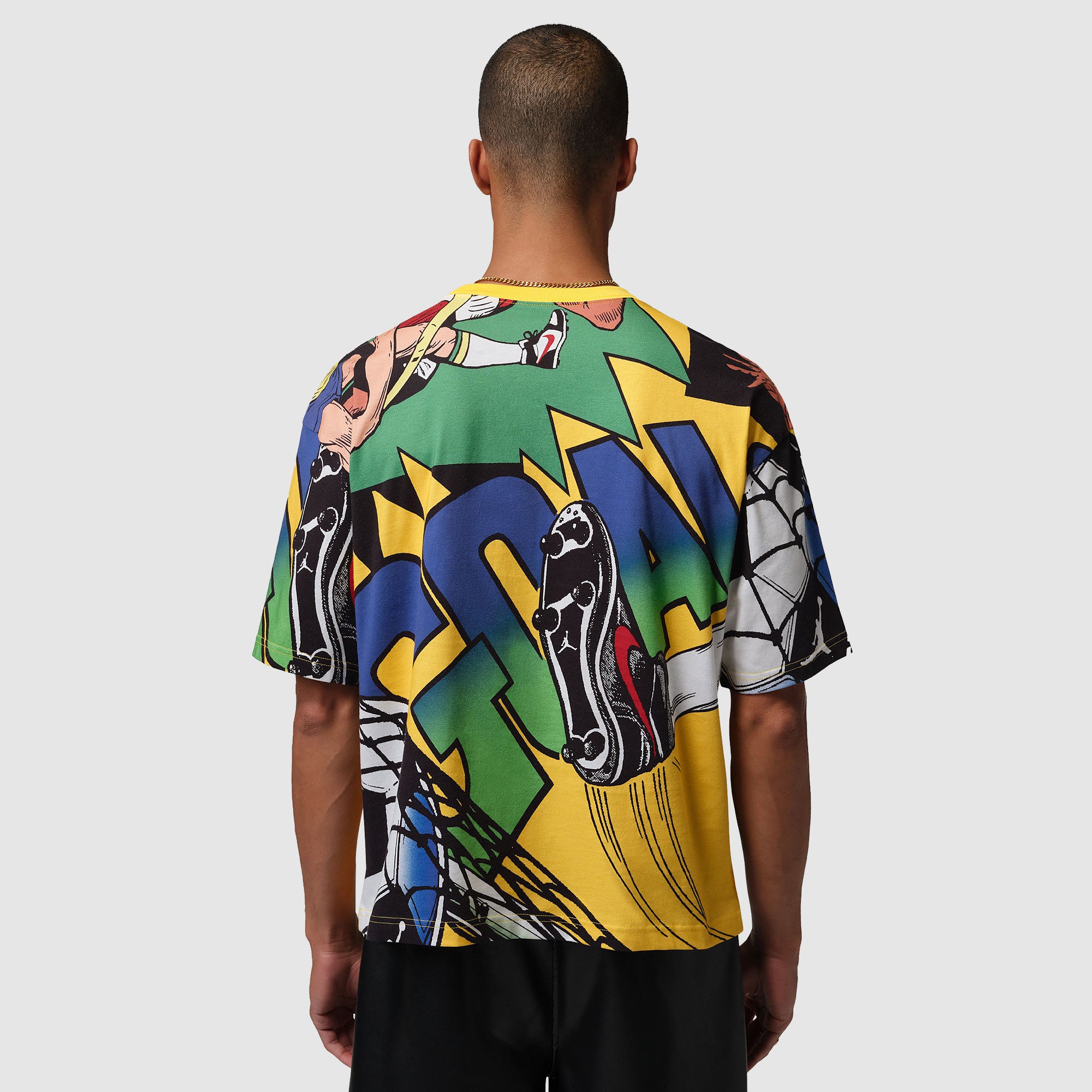 Jordan x Brazil 2026 Essentials Boxy T-Shirt - Varsity Maize