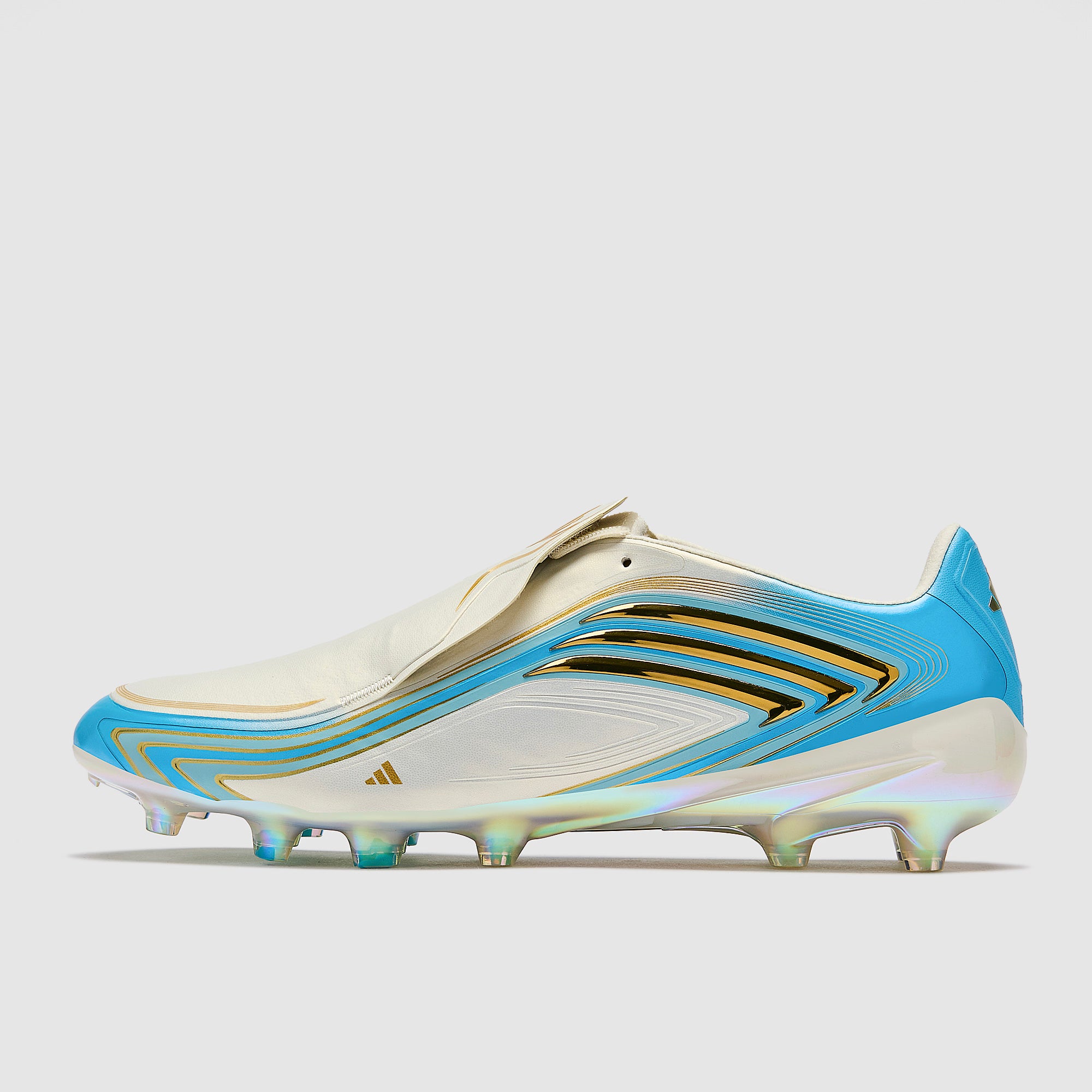 adidas F50 Elite x Messi Artificial Grass - Ivory/Semi Blue Burst