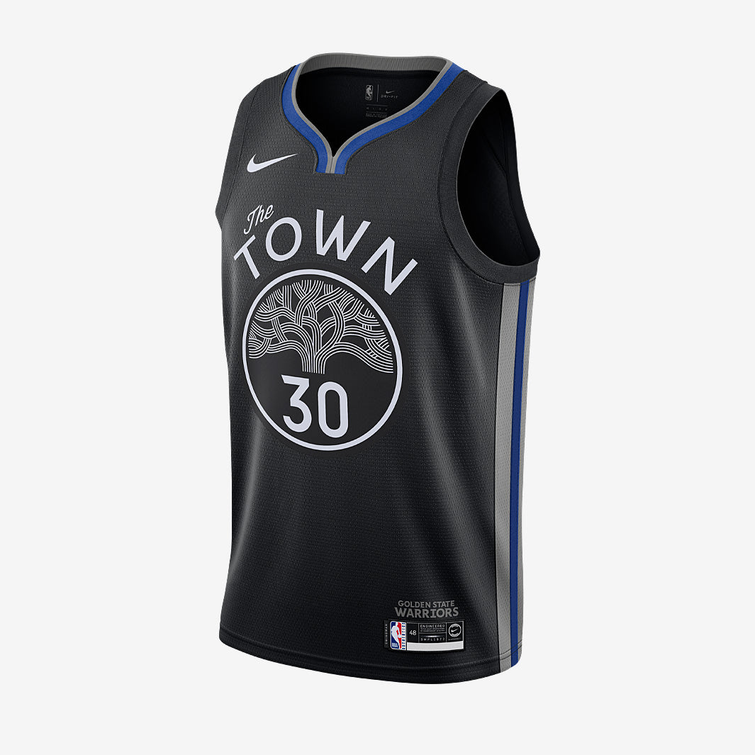 Mens Replica - Nike NBA Stephen Curry Golden State Warriors City ...