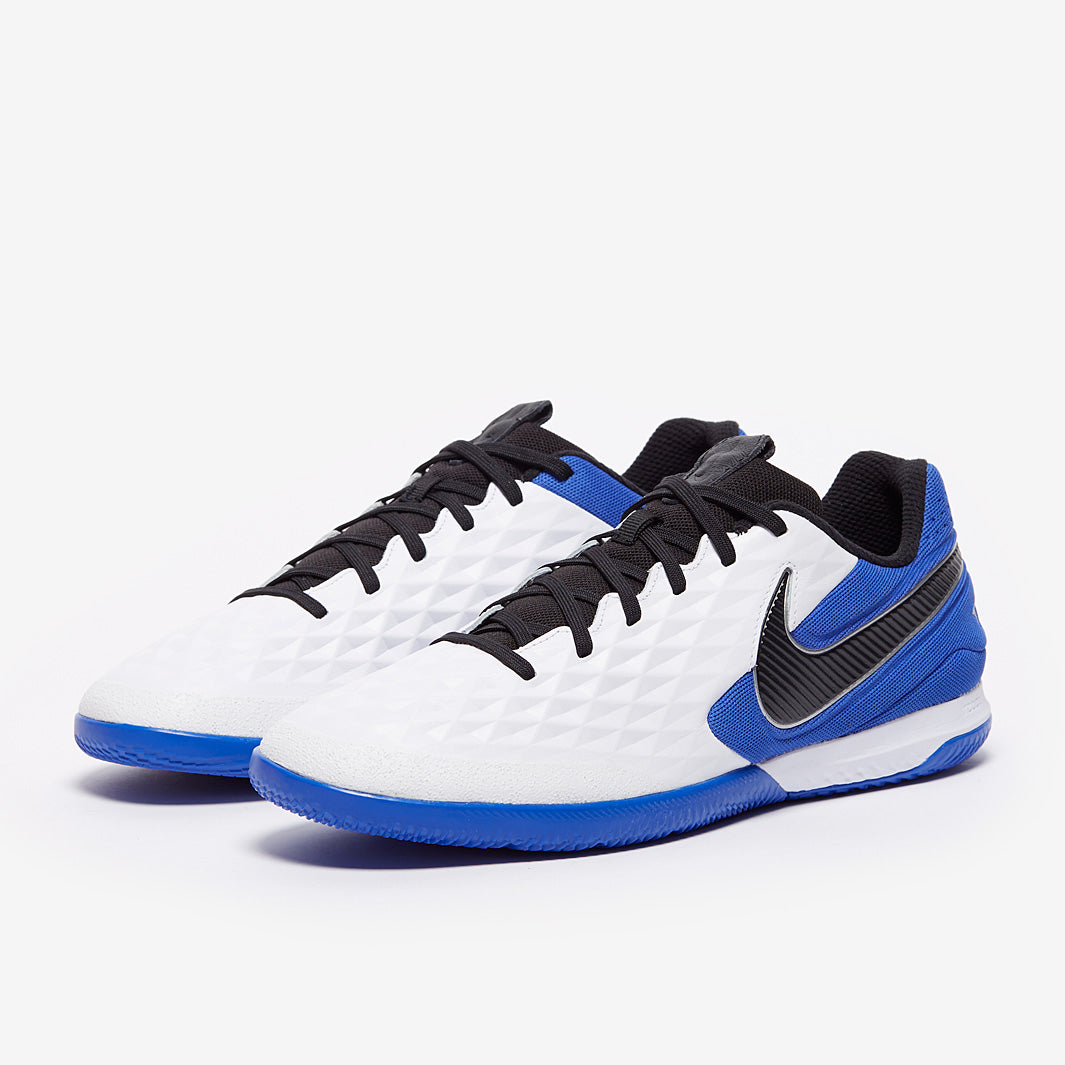 Nike React Tiempo Legend VIII Pro IC - White/Black/Hyper Royal