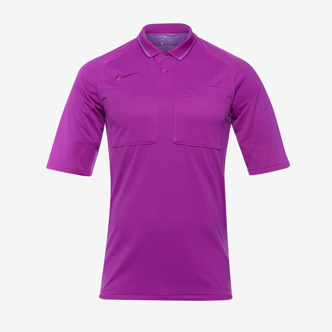 Nike 紫色 サッカーシャツ GAKUTO 7 Nike Dri-FIT Team 21 Referee SS Jersey - Vivid Purple/Bright