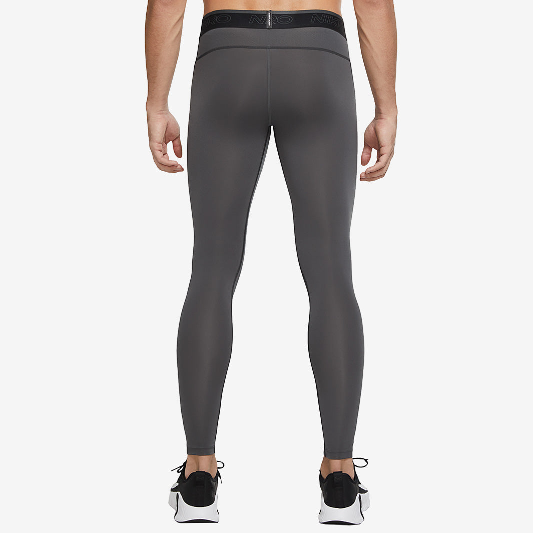Nike Pro Dri-FIT タイツ M グレー Nike Pro Dri-FIT Tights - Iron Grey/Black/Black - Mens Clothing