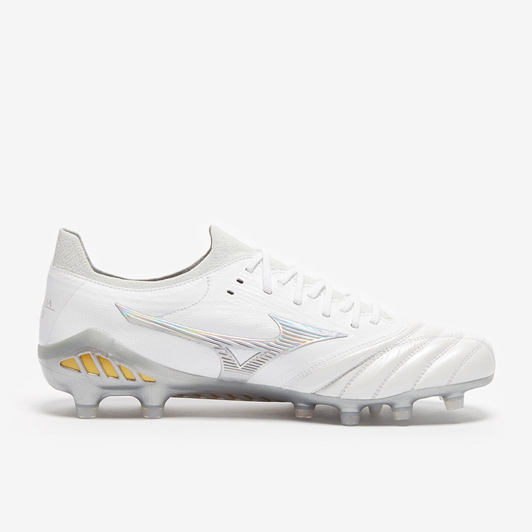 Mizuno Morelia Neo III Beta Made In Japan FG - White/Hologram/Cool