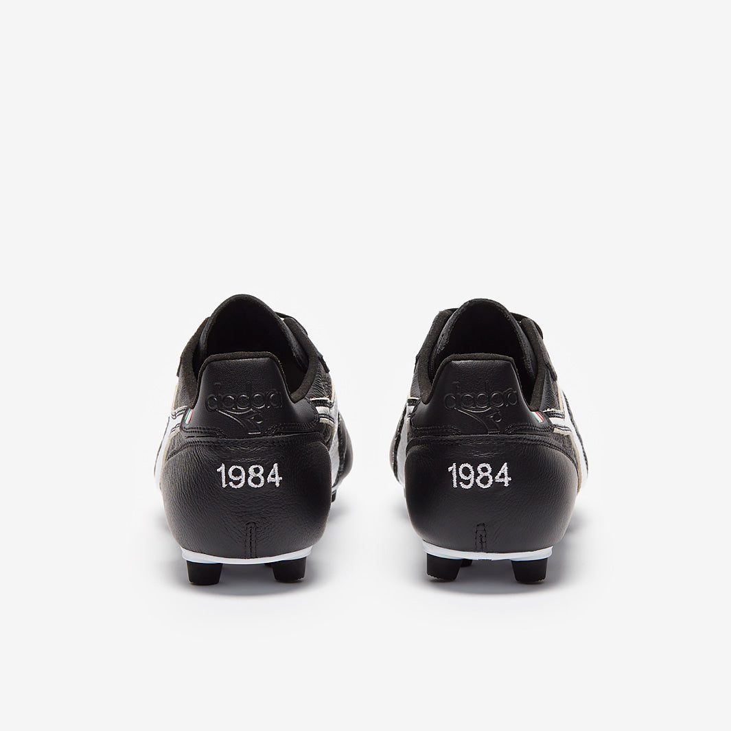 Diadora Brasil Made In Italy OG LT + MDPU - Black/White - Mens Boots