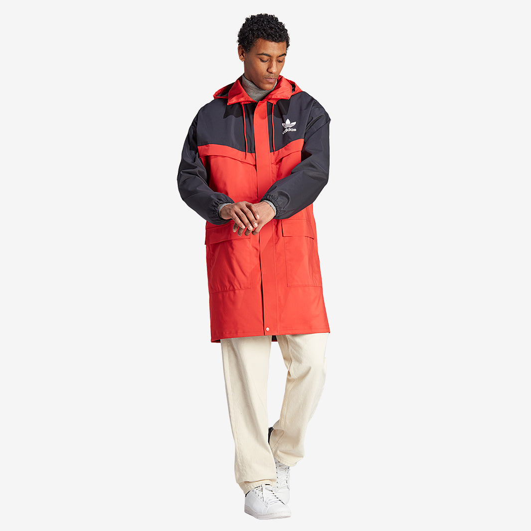 adidas Originals Manchester United Bench Jacket - Red - Mens Replica