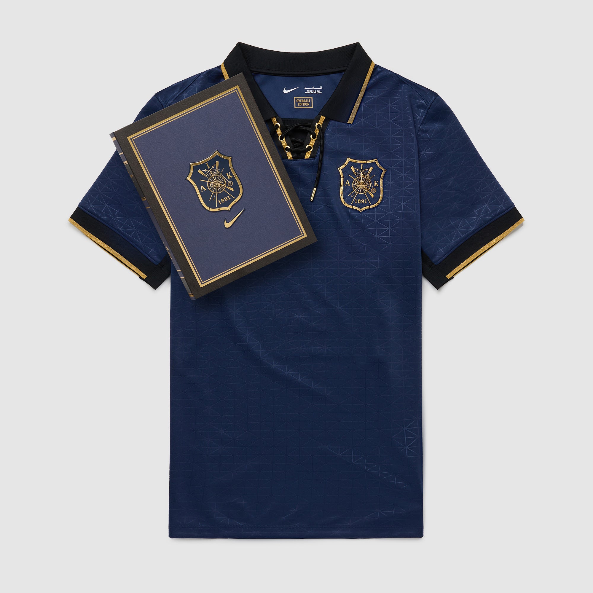 Nike AIK 2026 Overallt Edition Jersey - Midnight Navy/White - Mens