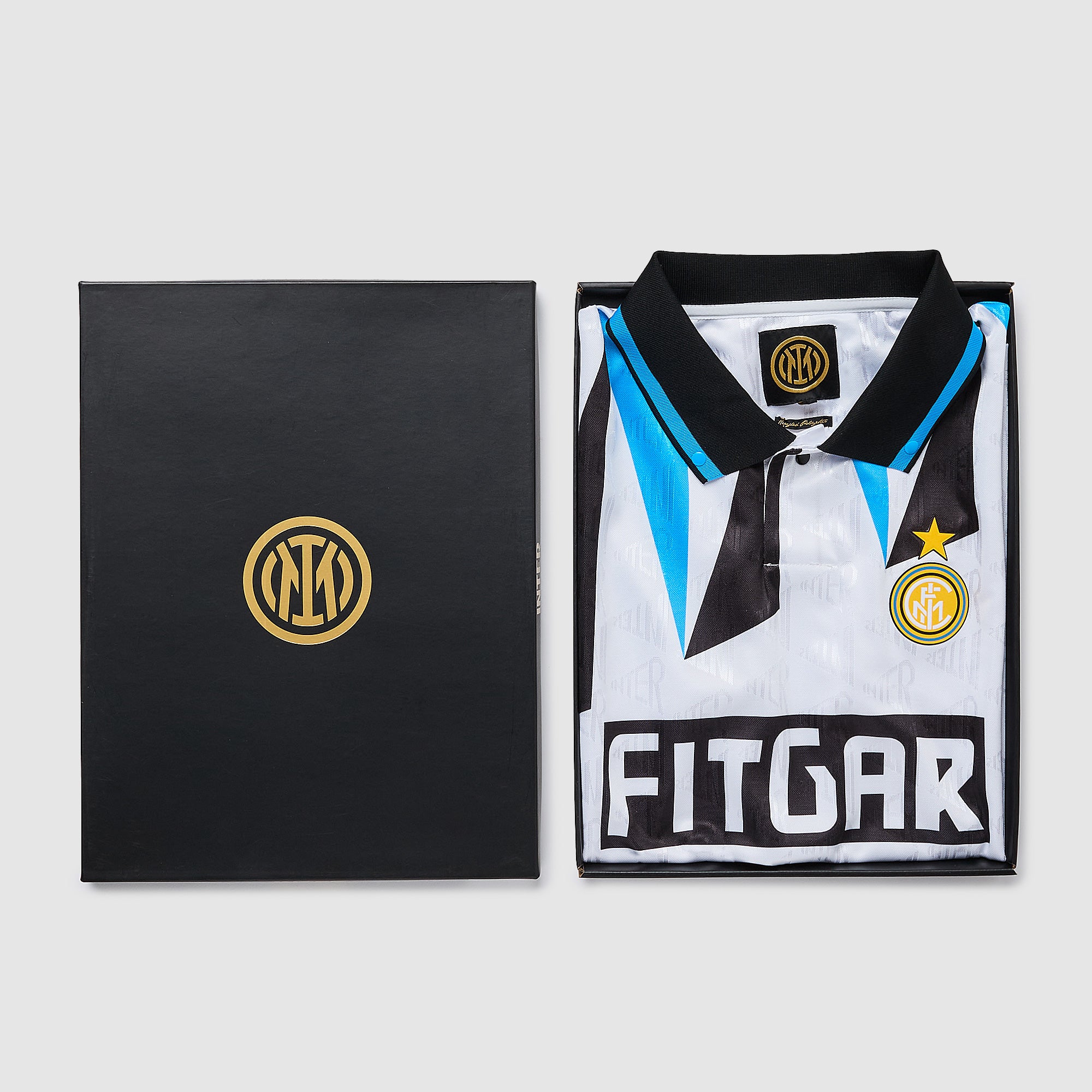 Copa Football Inter Milan 1994-95 Retro Away Shirt - White - Mens