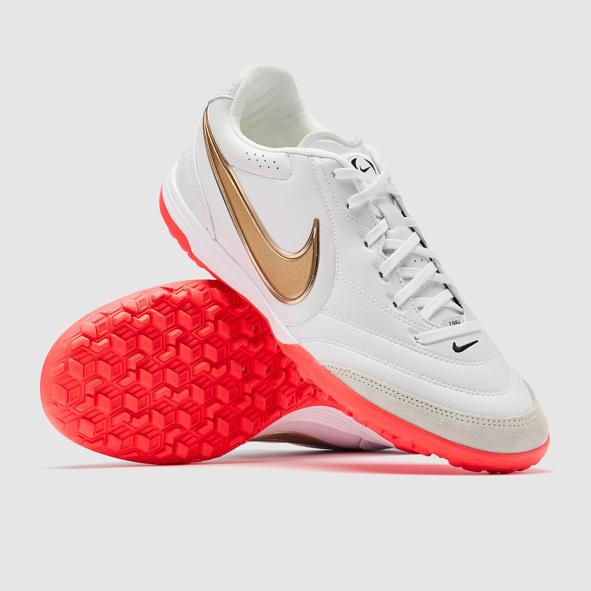 Nike Tiempo Ligera Pro Turf - White/Blur/Brt Crimson - Adult Boots